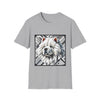 Chow Chow Snow Geometric | Unisex Dog T-Shirt