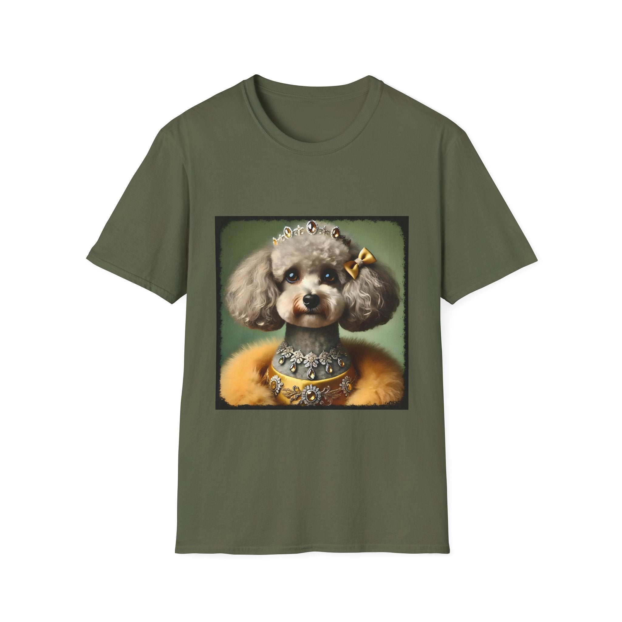Poodle Citrine Queen | Unisex Dog T-Shirt