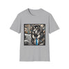 Tibetan Mastiff B&W Bold Eyes | Unisex Dog T-Shirt