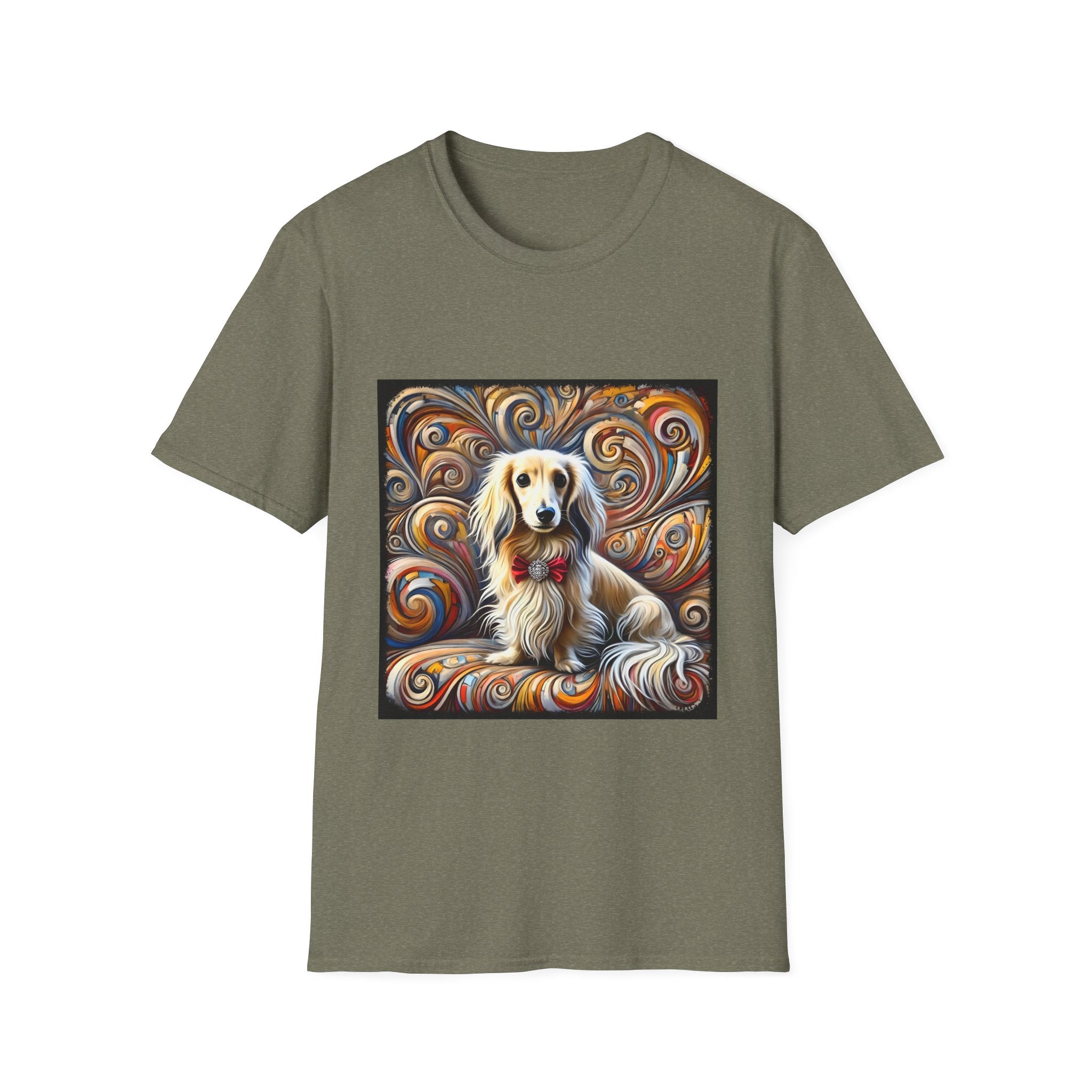 Dachshund Blissful Swirl | Unisex Dog T-Shirt