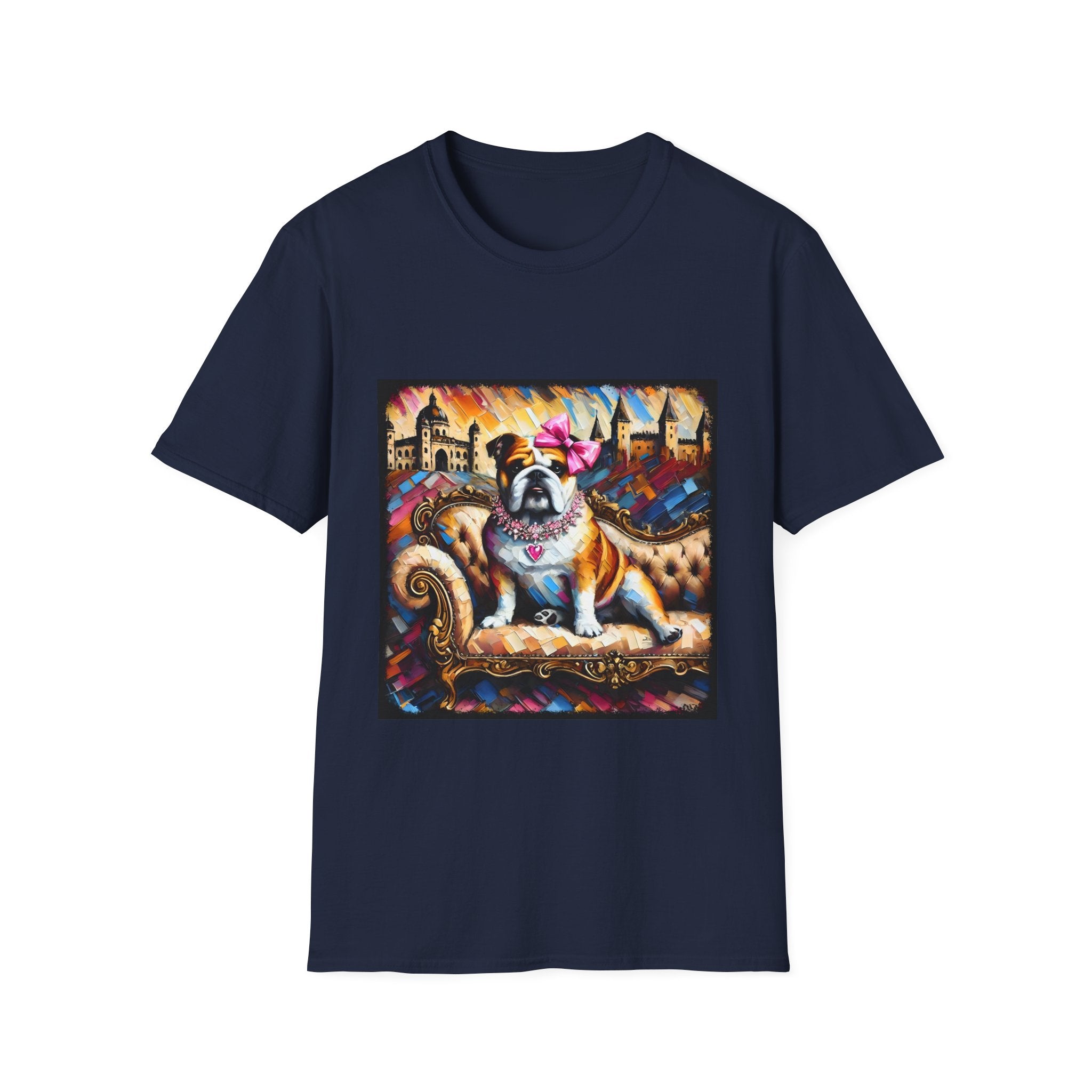Bulldog Diamond Princess Classic | Unisex Dog T-Shirt