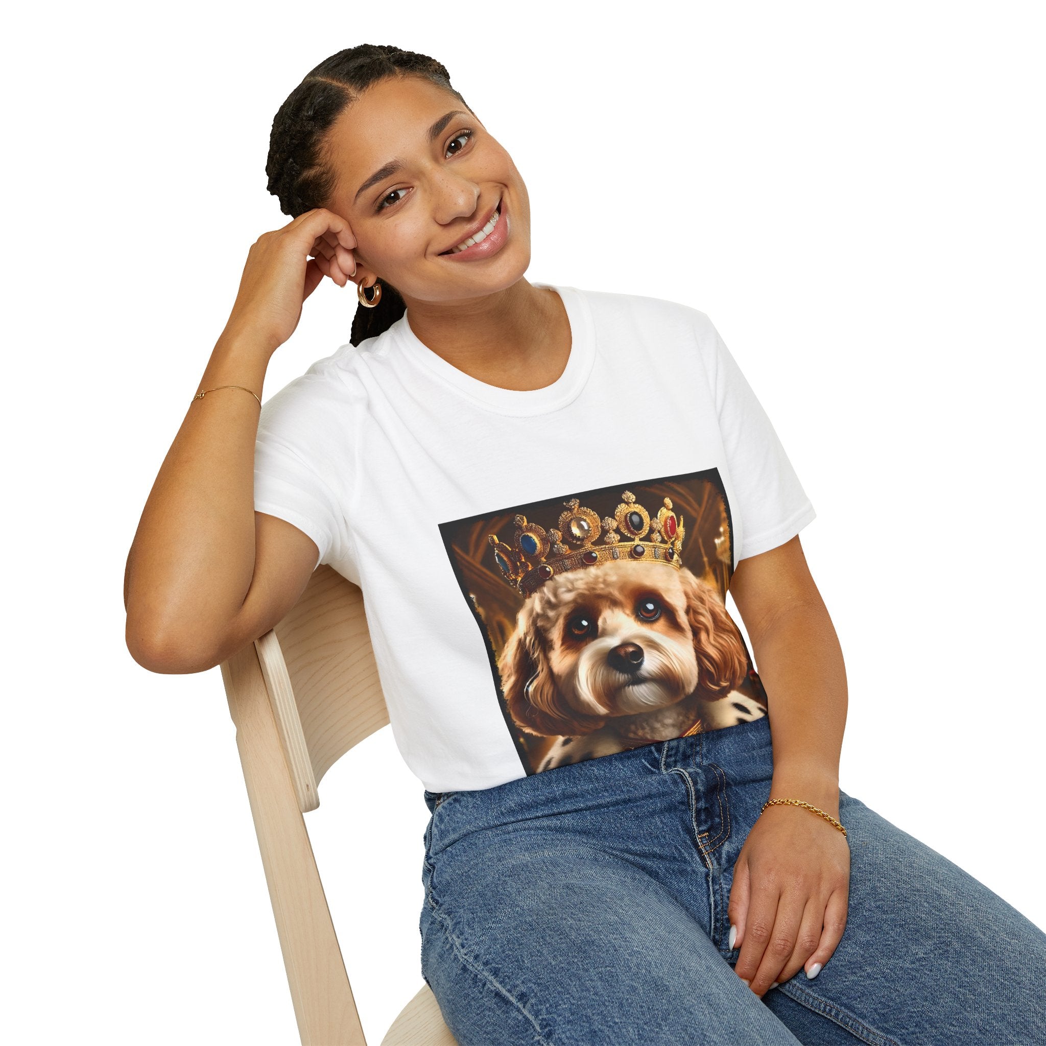 Cavapoo Mighty Monarch | Unisex Dog T-Shirt