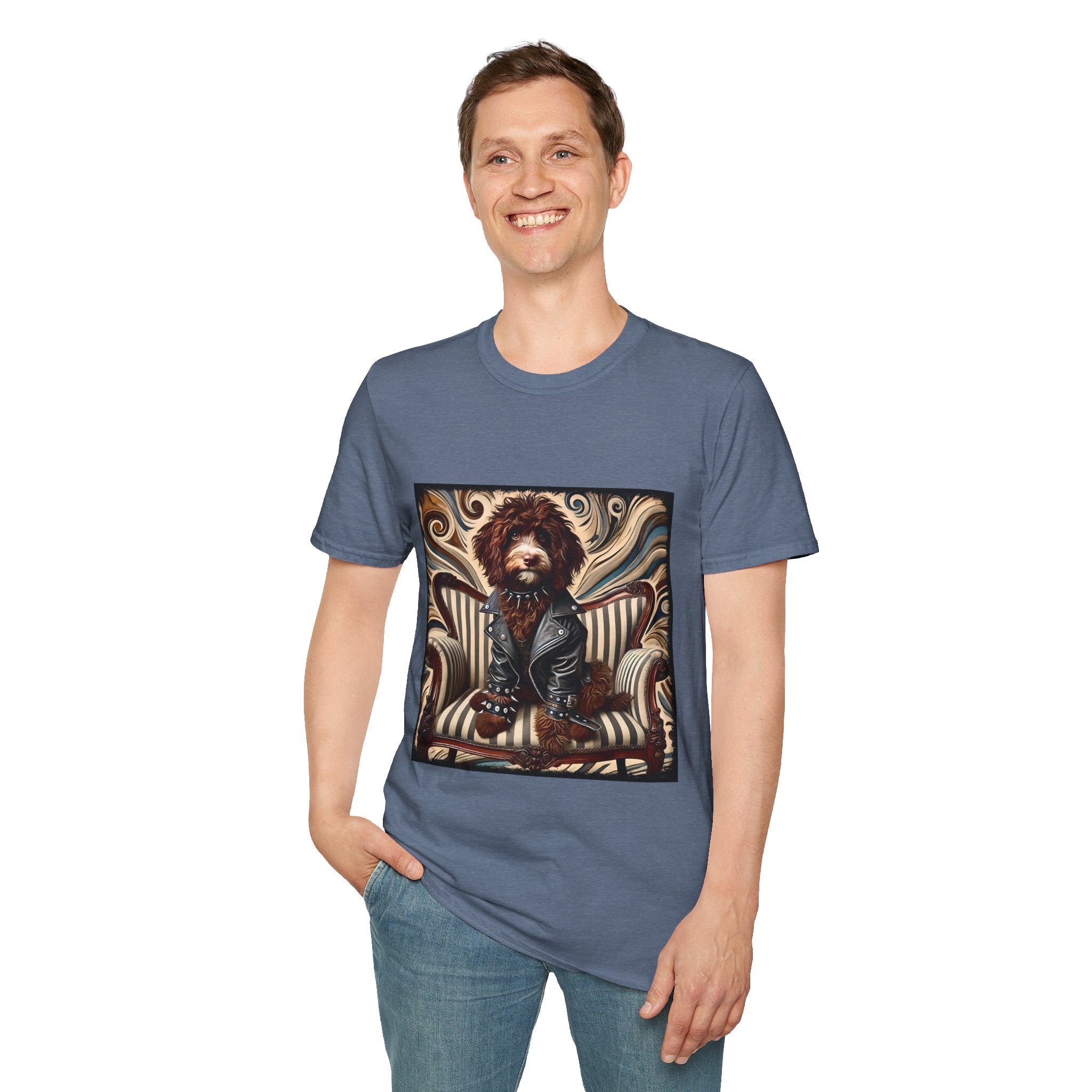 Labradoodle Chocolate Rocker | Unisex Dog T-Shirt