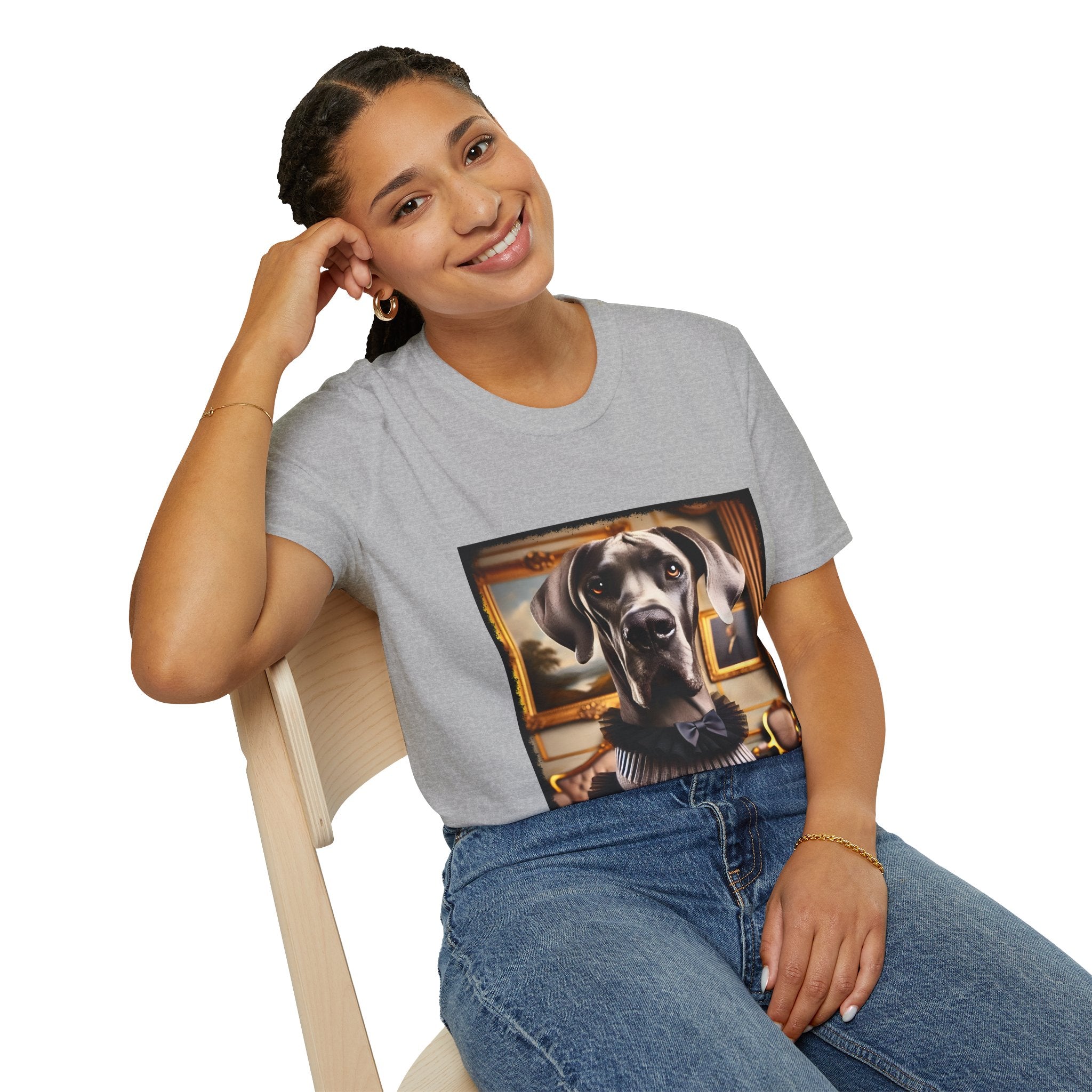 Great Dane Luxe Belle | Unisex Dog T-Shirt
