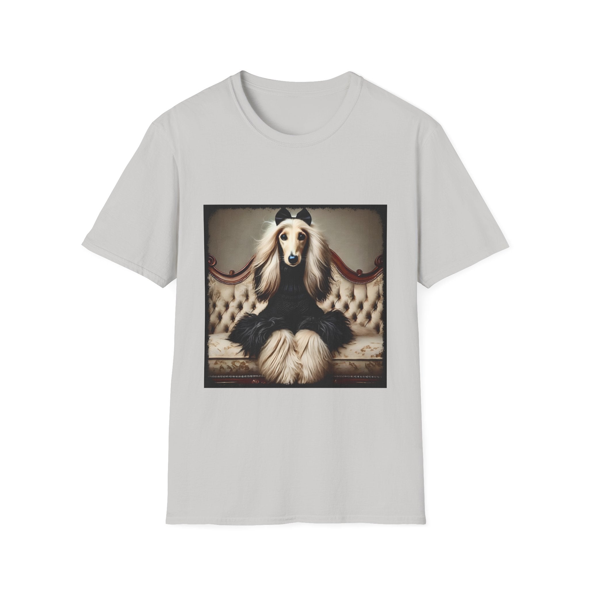 Afghan Hound Pure Icon | Unisex Dog T-Shirt