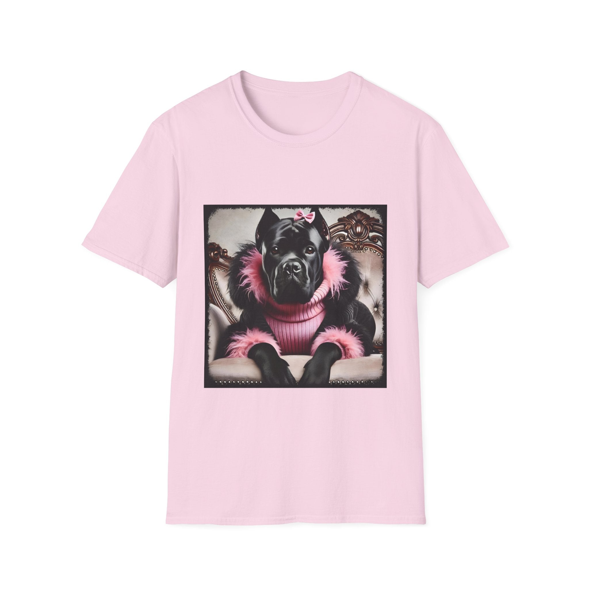 Cane Corso Pink Rebel | Unisex Dog T-Shirt