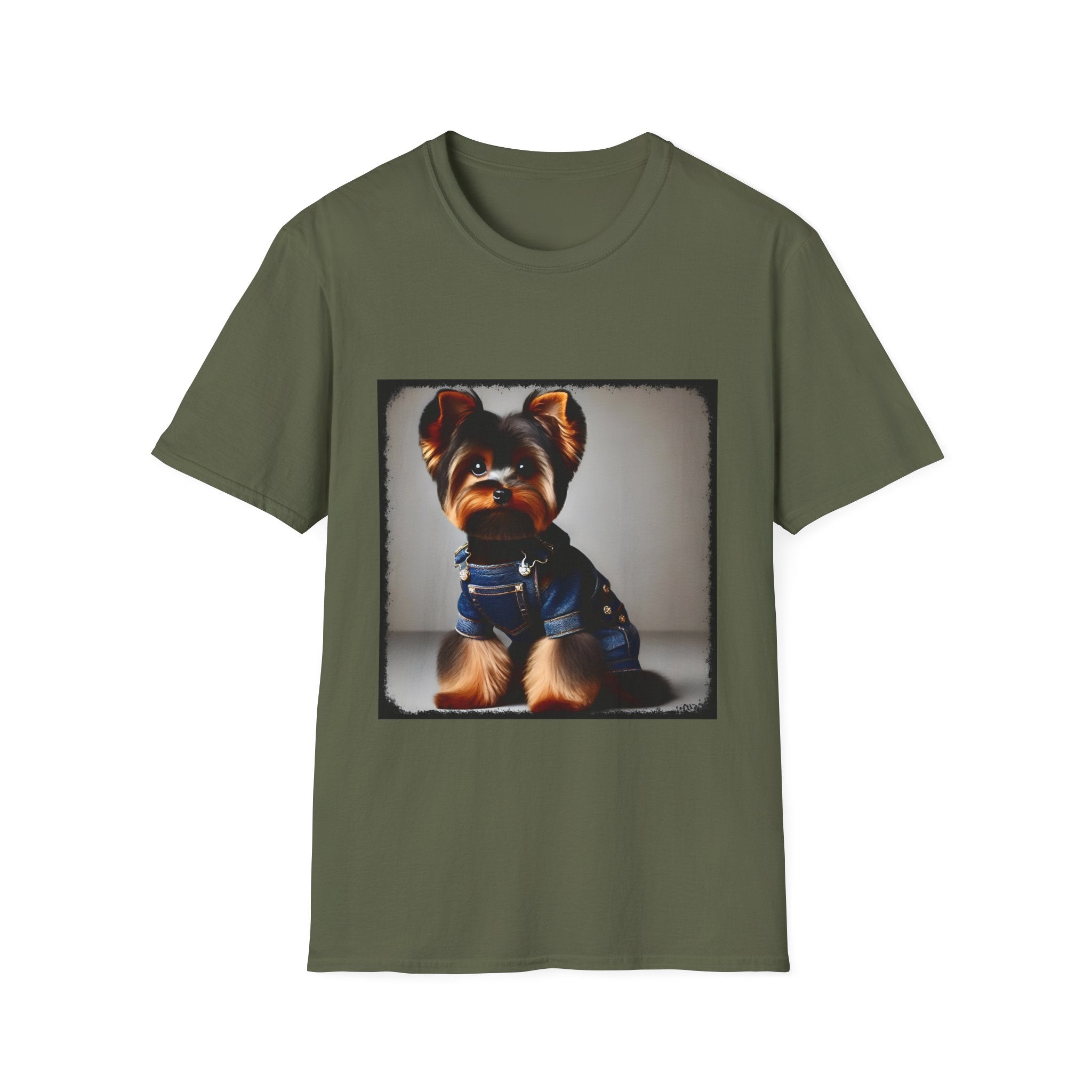 Yorkshire Terrier Denim Darling | Unisex Dog T-Shirt