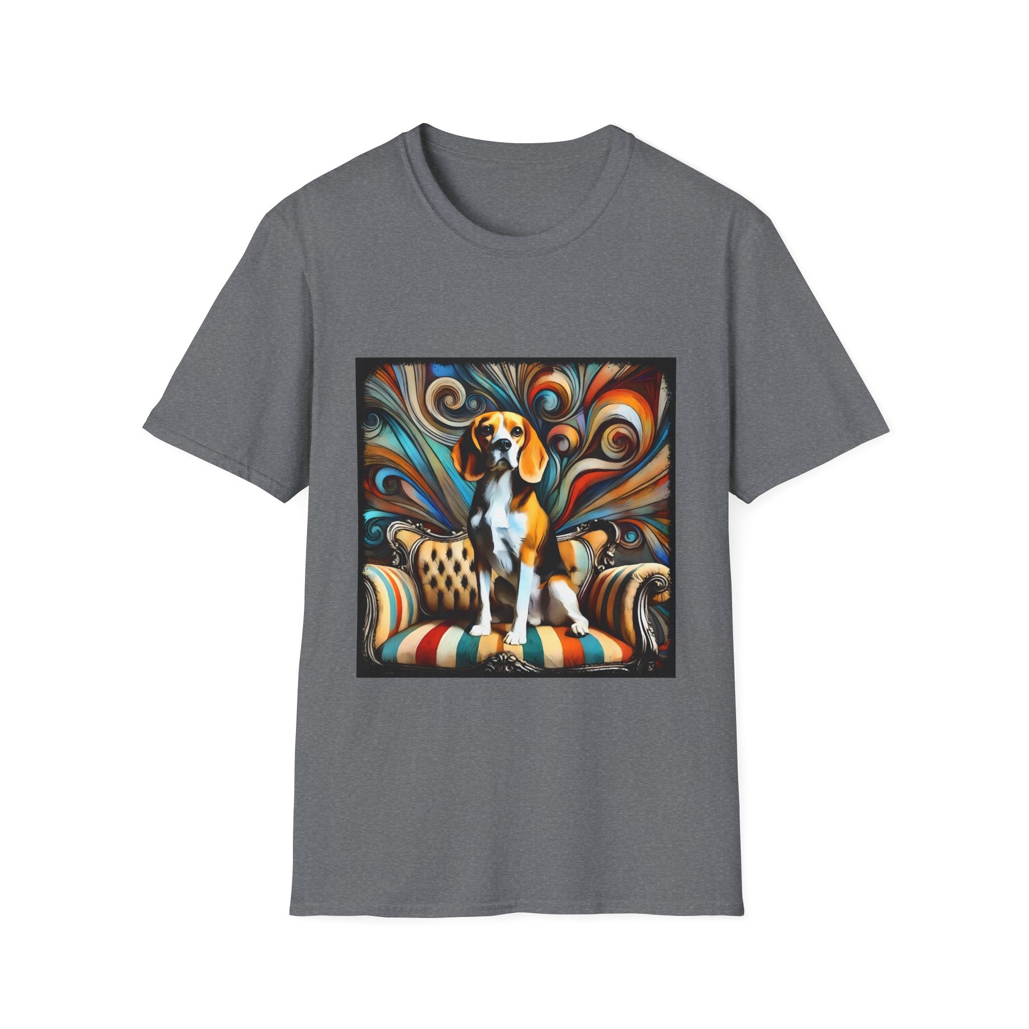 Beagle Warm Swirl | Unisex Dog T-Shirt