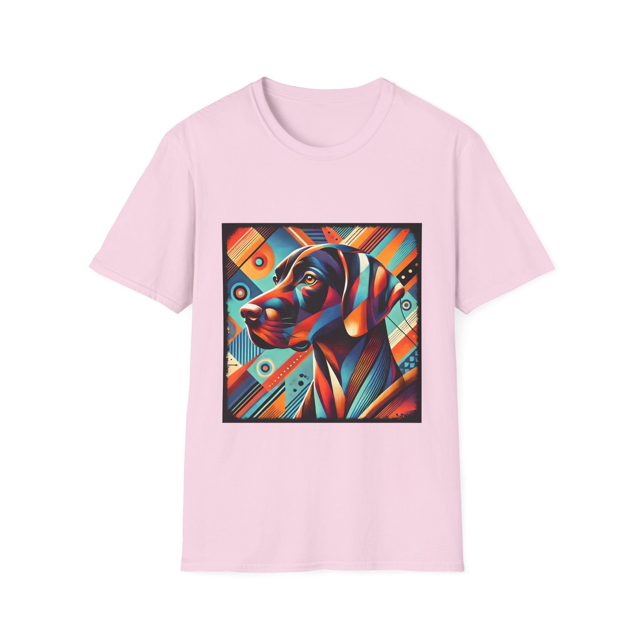 German Shorthaired Pointer Bold Geometric | Unisex Dog T-Shirt