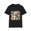 Havanese Whimsical Swirl |  Unisex Dog T-Shirt