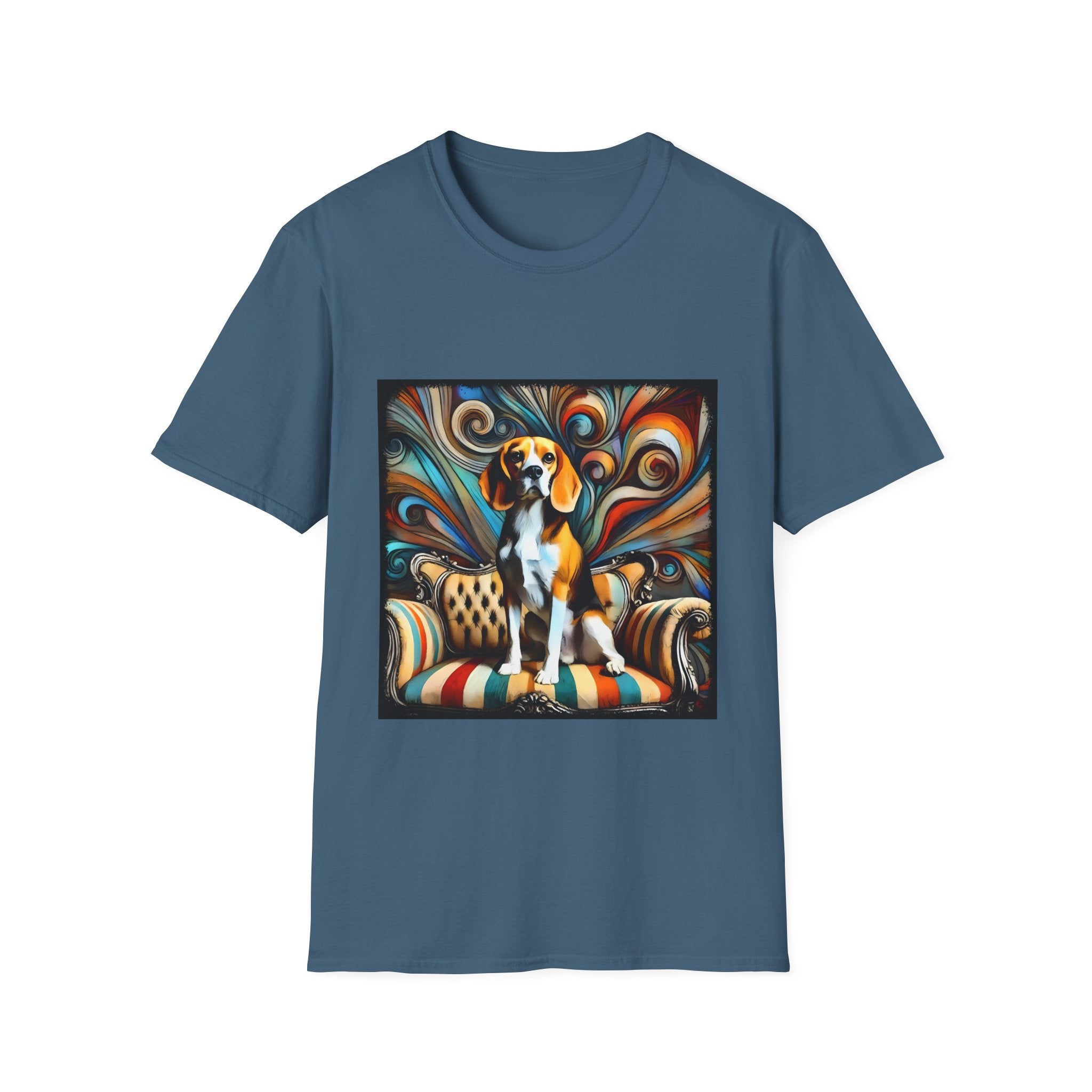 Beagle Warm Swirl | Unisex Dog T-Shirt