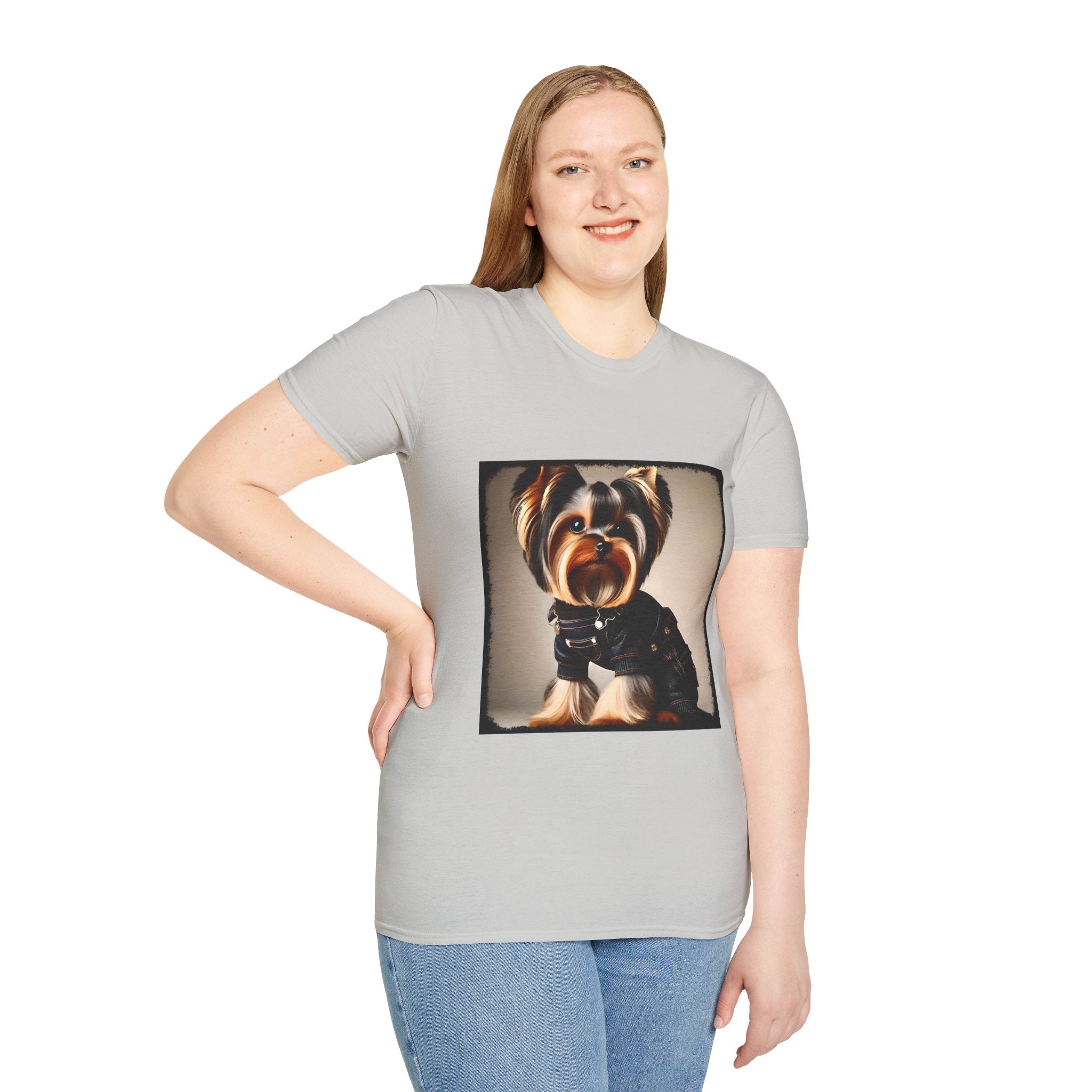 Yorkshire Terrier Denim Doll | Unisex Dog T-Shirt