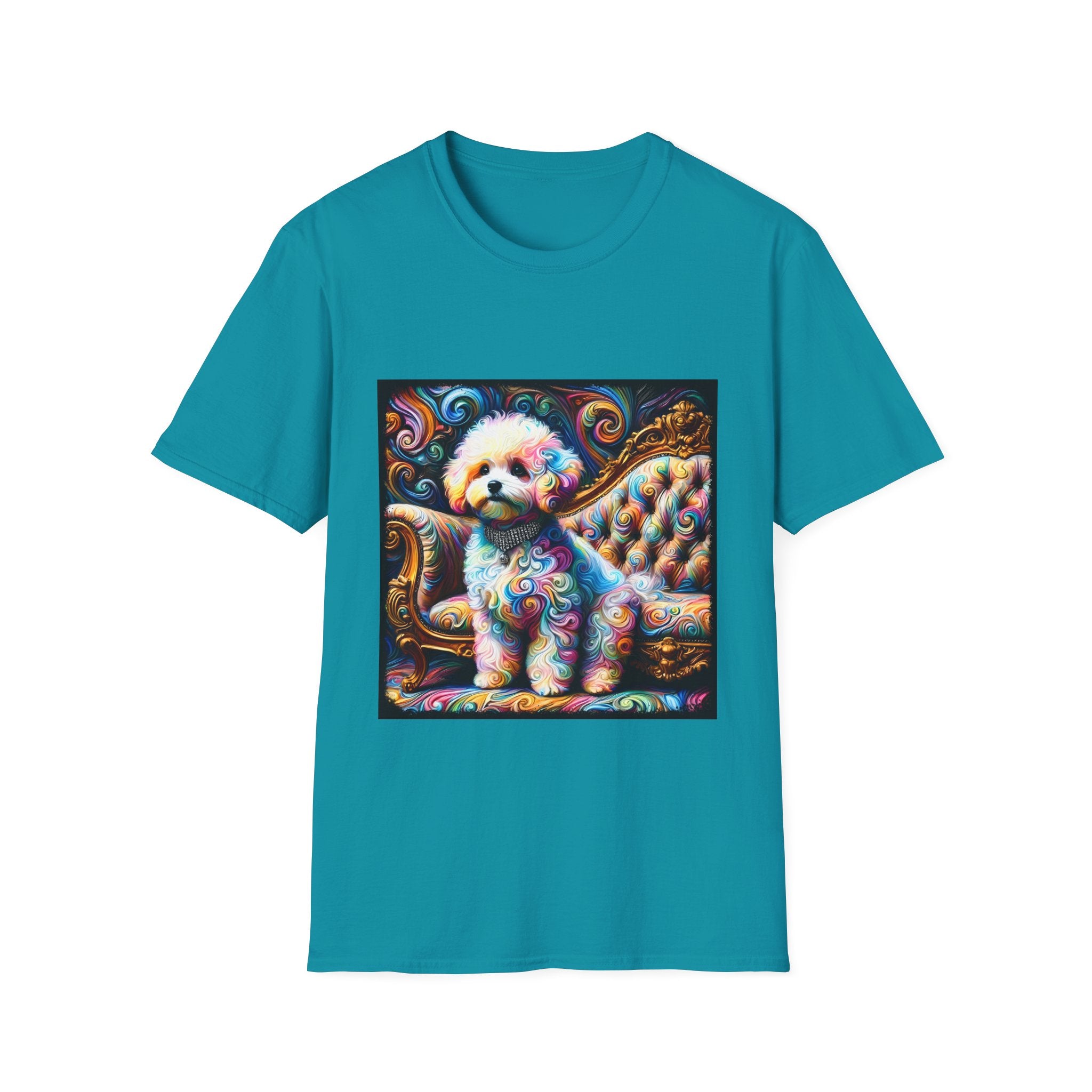 Bichon Frise Beautiful Swirl | Unisex Dog T-Shirt