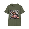 Aussiedoodle Chocolate Icon | Unisex Dog T-Shirt