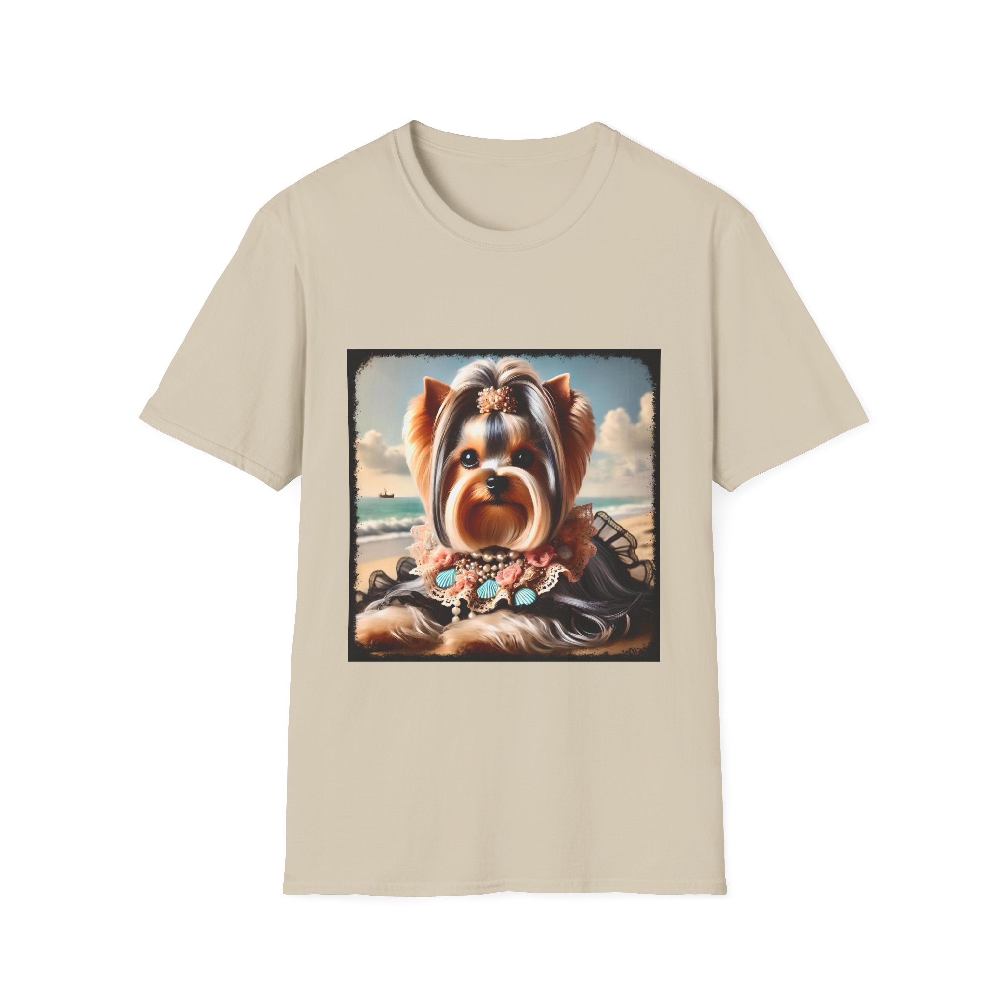 Yorkshire Terrier Beach Beauty | Unisex Dog T-Shirt