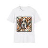 Saint Bernard Bold Geometric | Unisex Dog T-Shirt