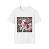 Akita Pink Sass Swirl | Unisex Dog T-Shirt