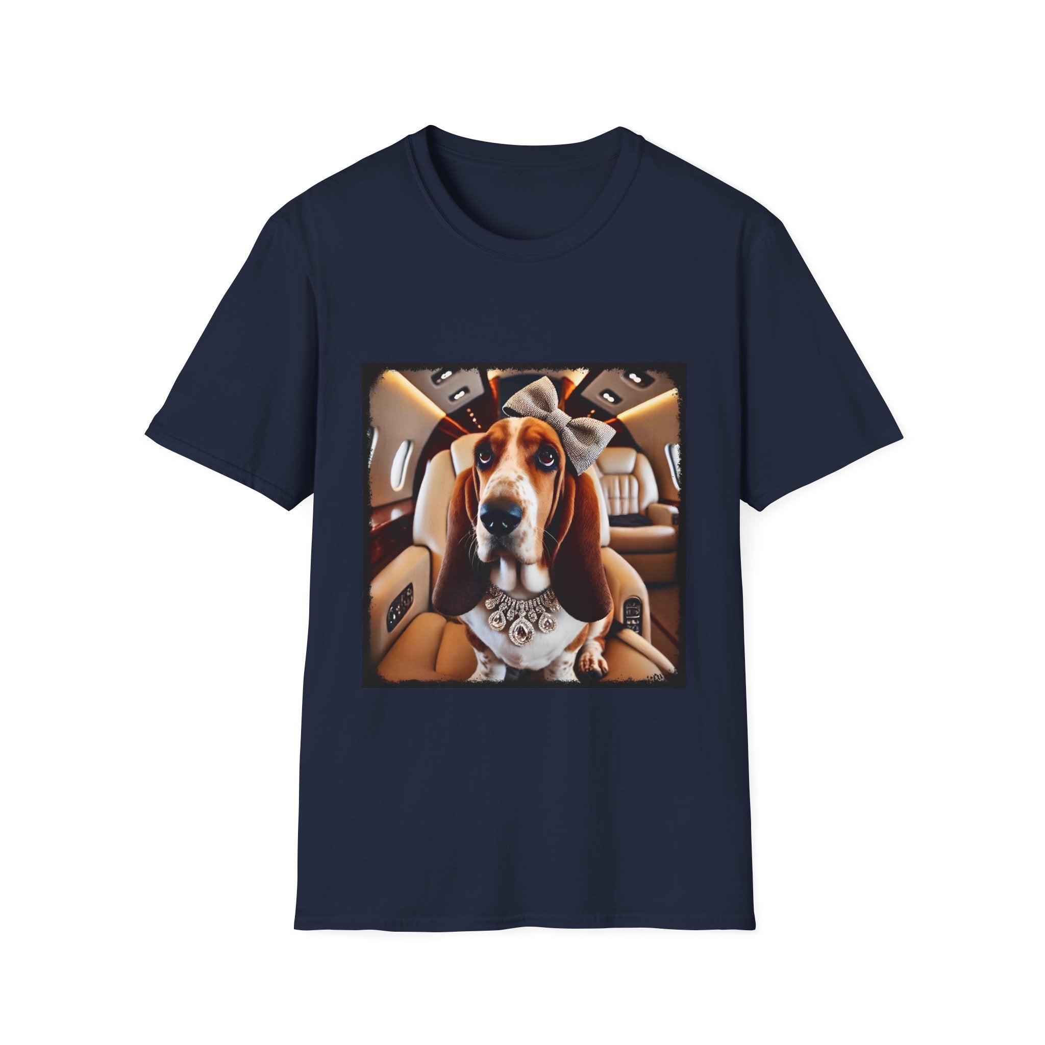 Basset Hound Jet Setter | Unisex Dog T-Shirt