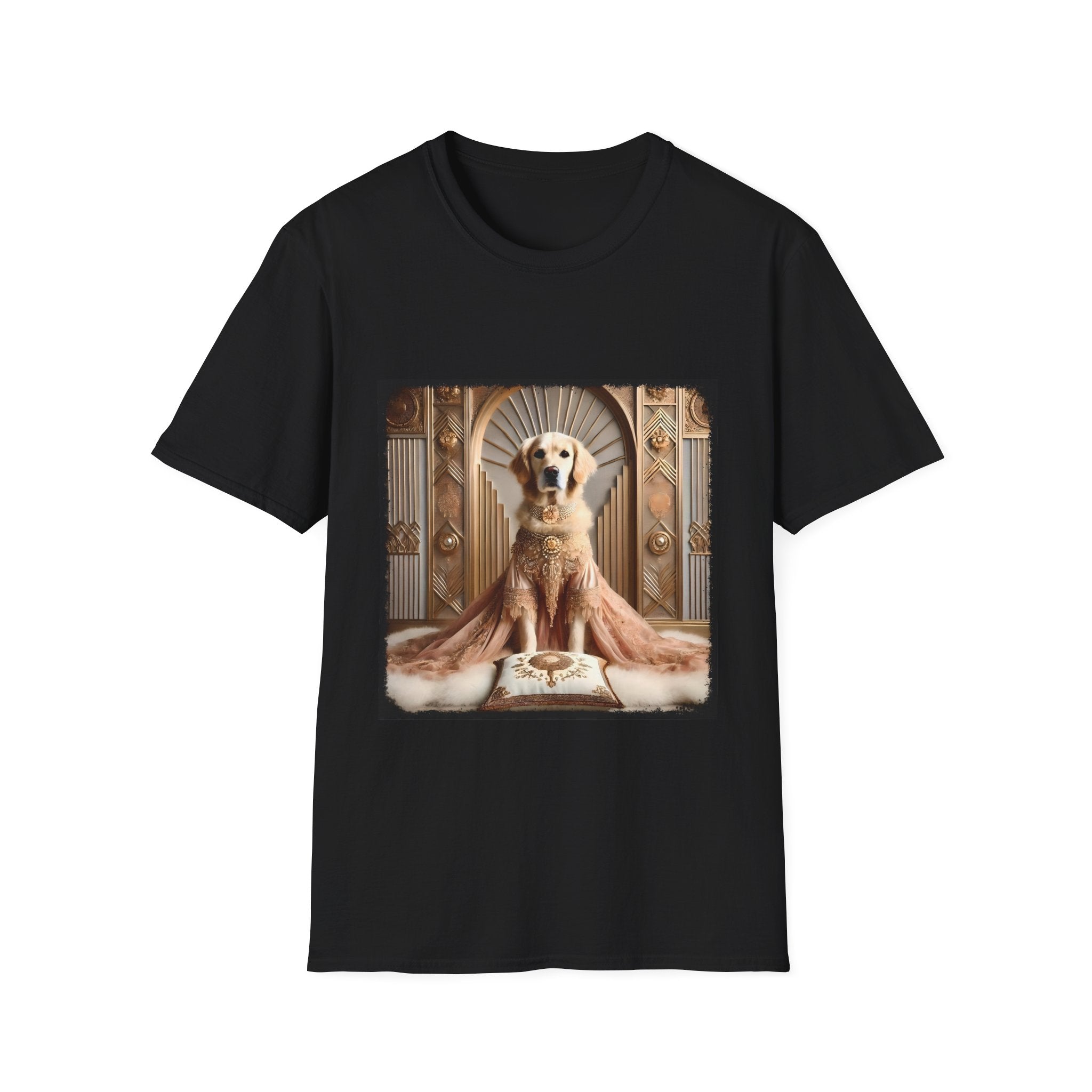 Golden Retriever Luxe Lady | Unisex Dog T-Shirt