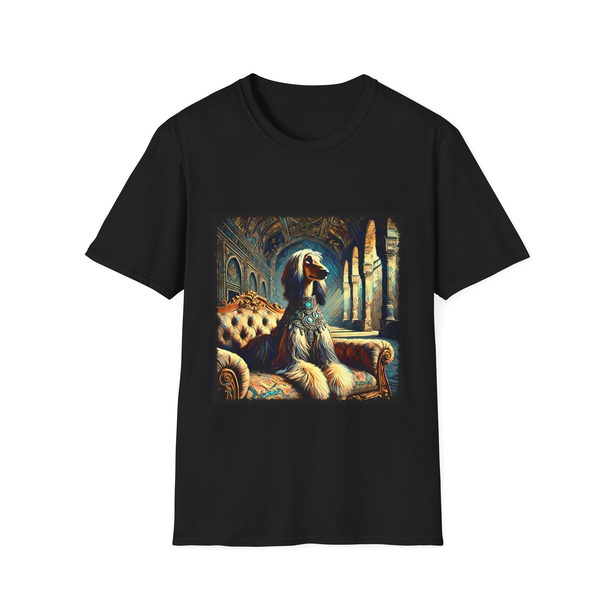 Afghan Hound Royal Princess | Unisex Dog T-Shirt