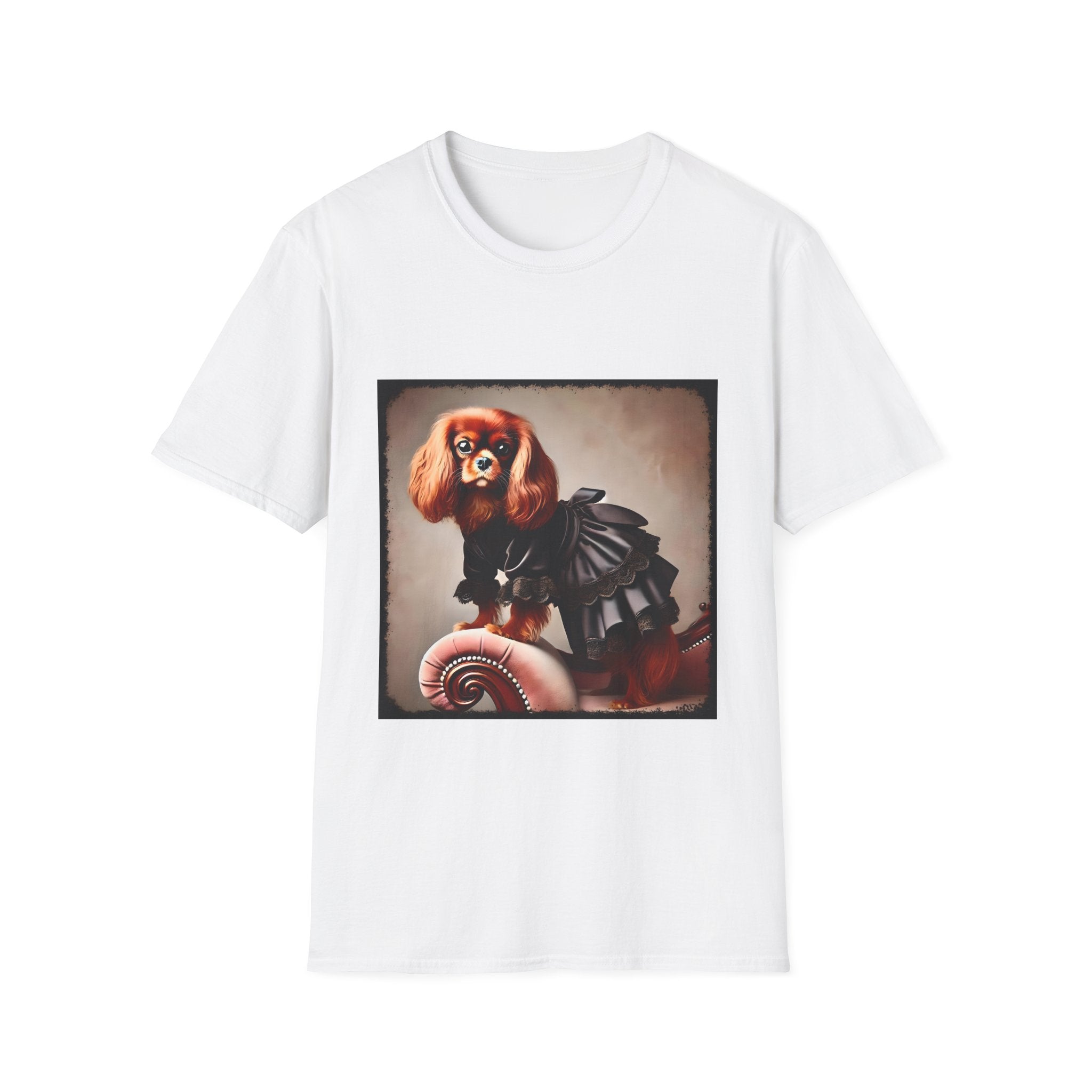 Cavalier King Charles Spaniel Edgy Muse | Unisex Dog T-Shirt