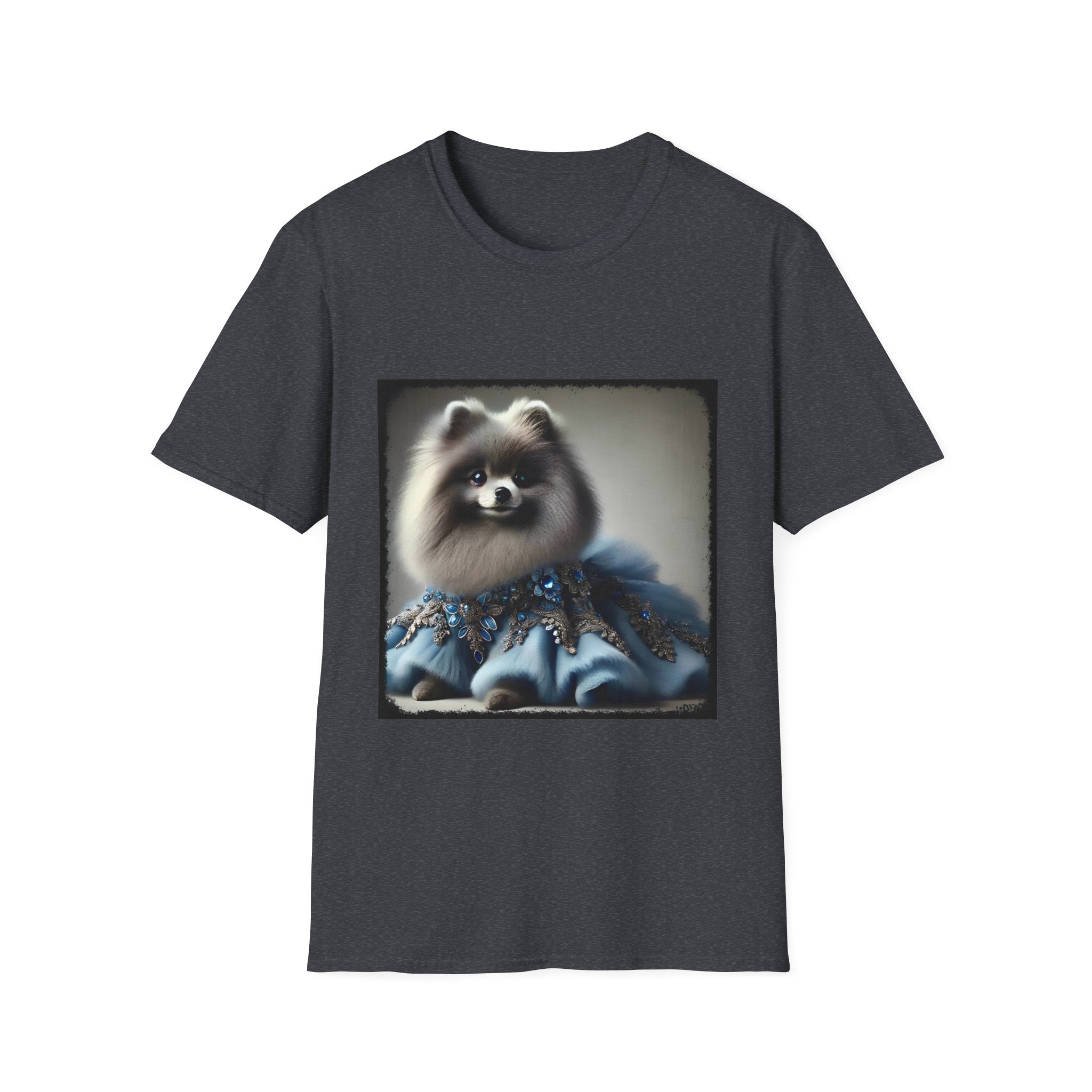 Pomeranian Blue Belle | Unisex Dog T-Shirt