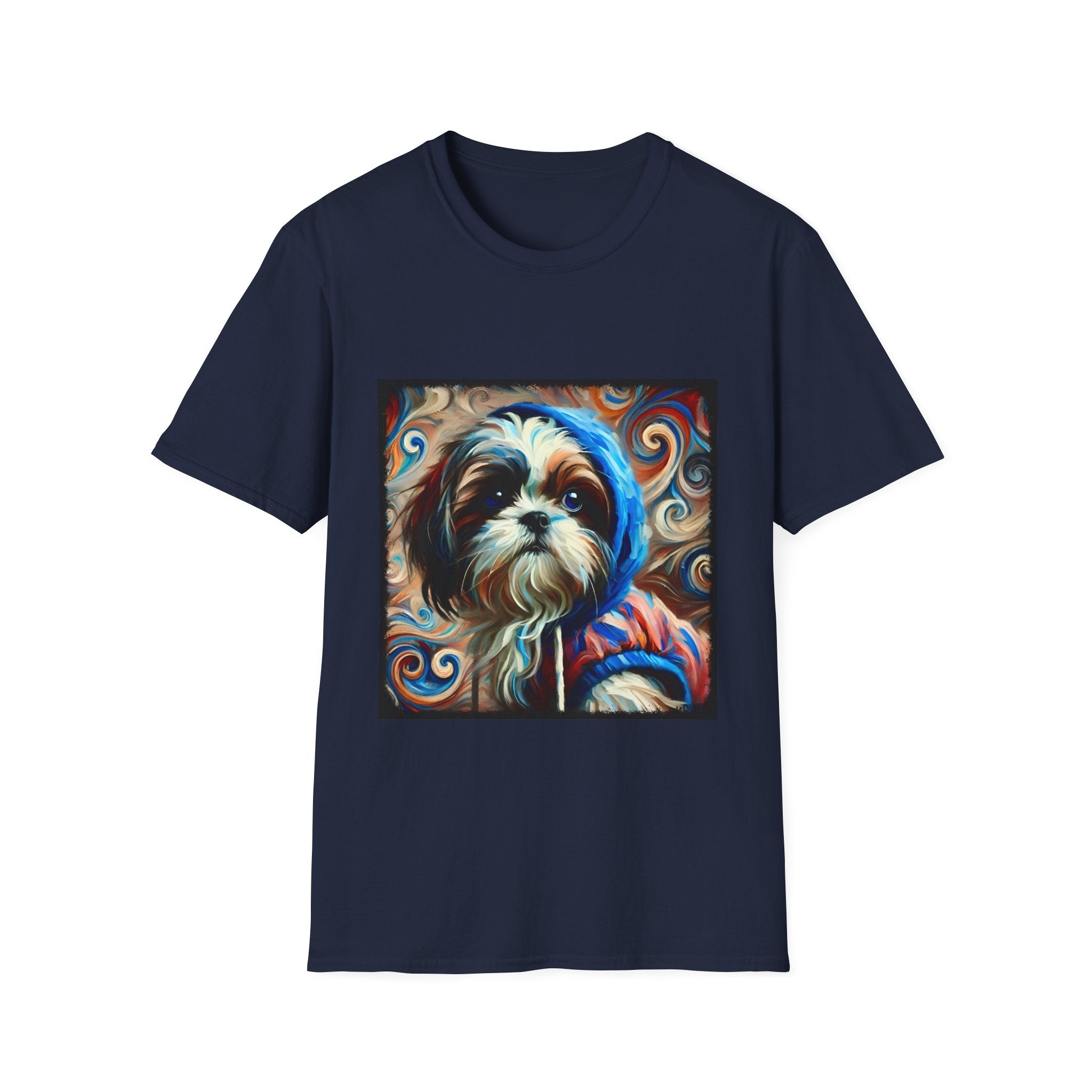 Shih Tzu Lowkey Swirl | Unisex Dog T-Shirt