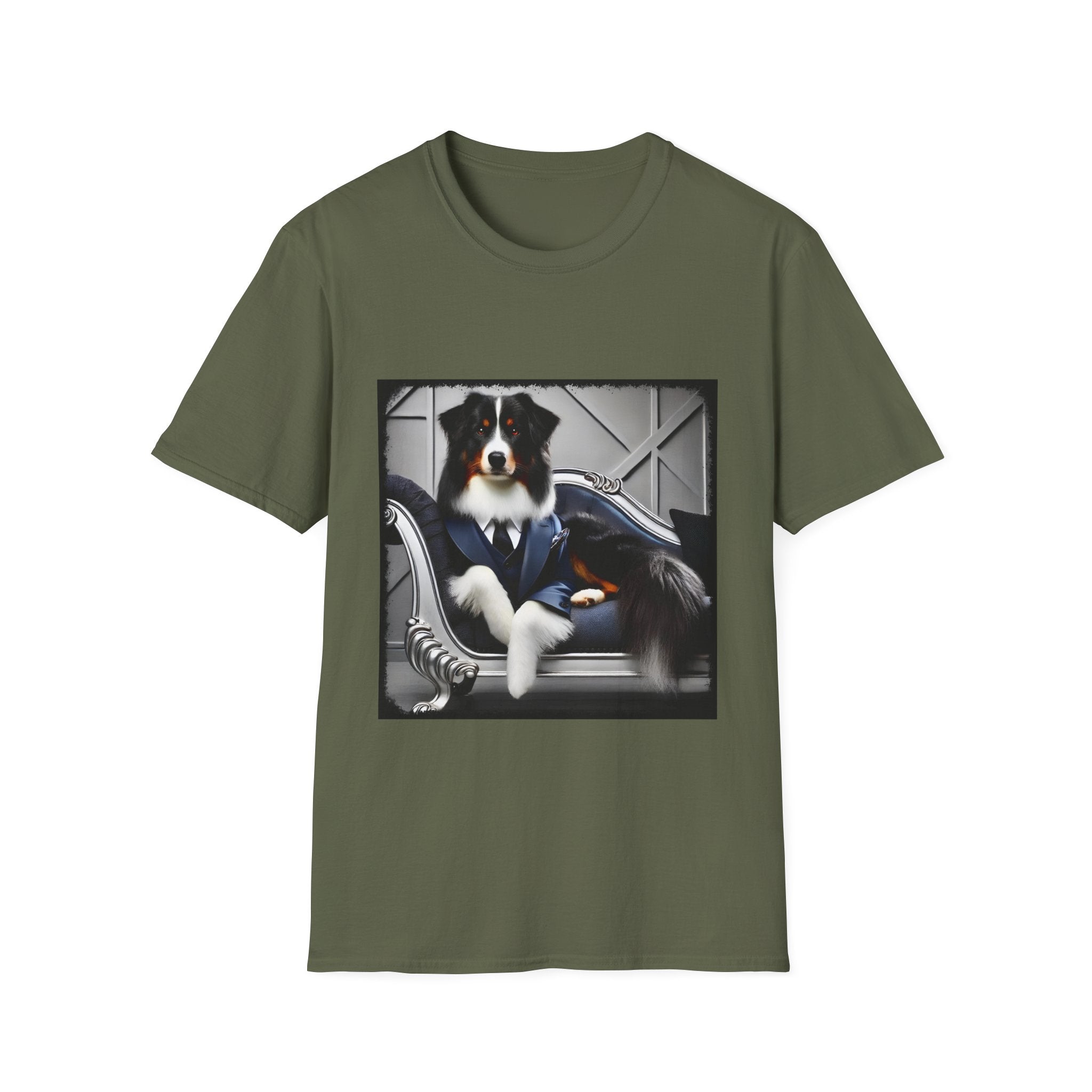 Australian Shepherd Mister Wag | Unisex Dog T-Shirt
