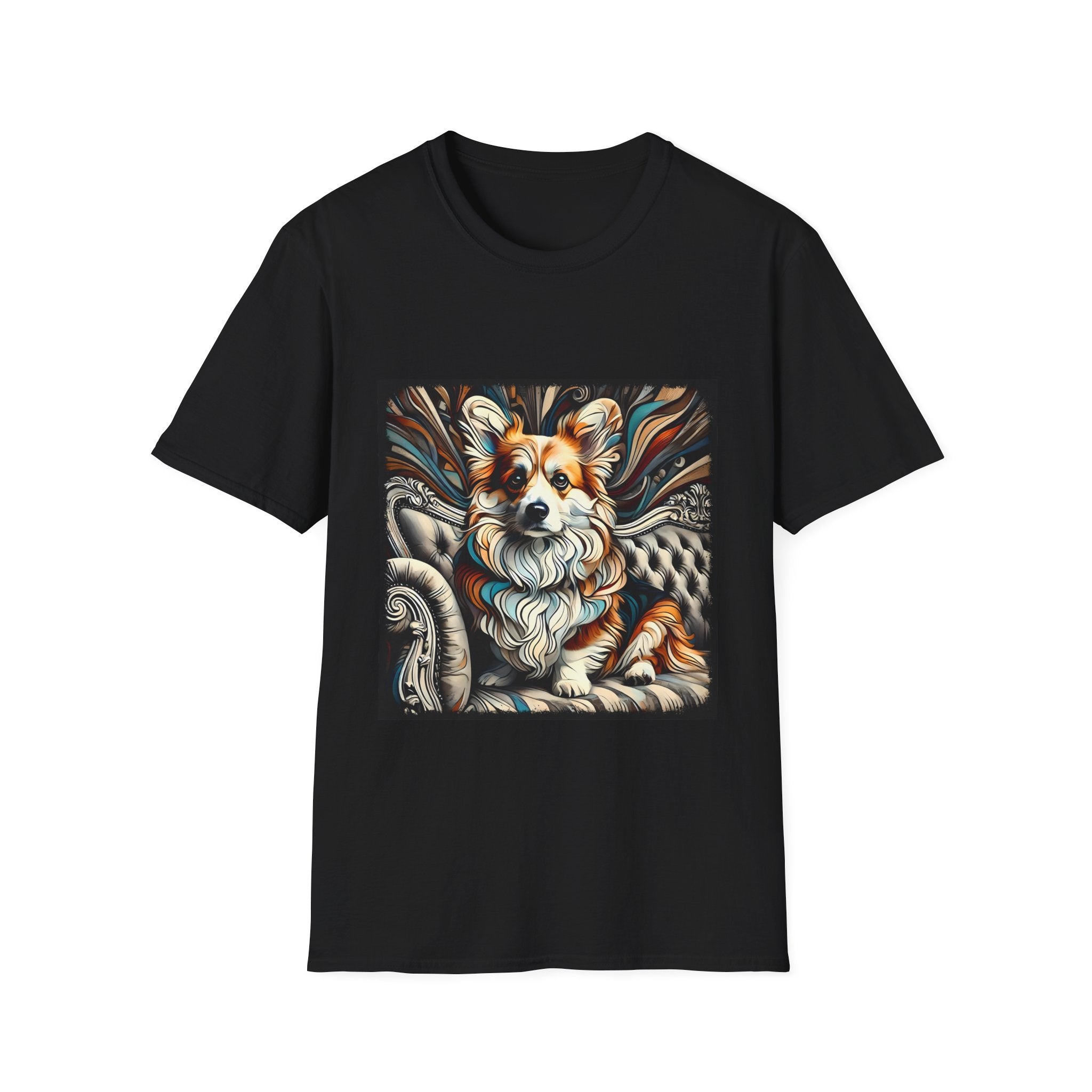 Pembroke Welsh Corgi Earthy Swirl | Unisex Dog T-Shirt