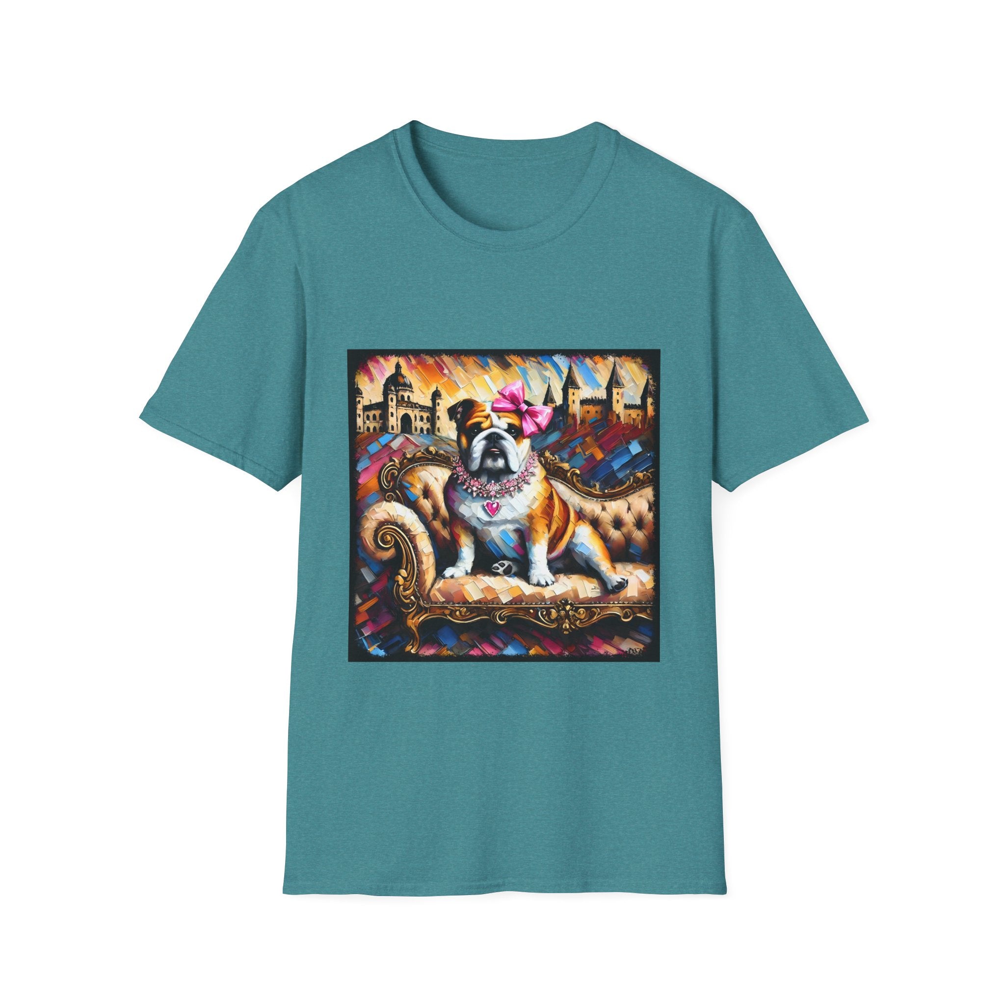 Bulldog Diamond Princess Classic | Unisex Dog T-Shirt