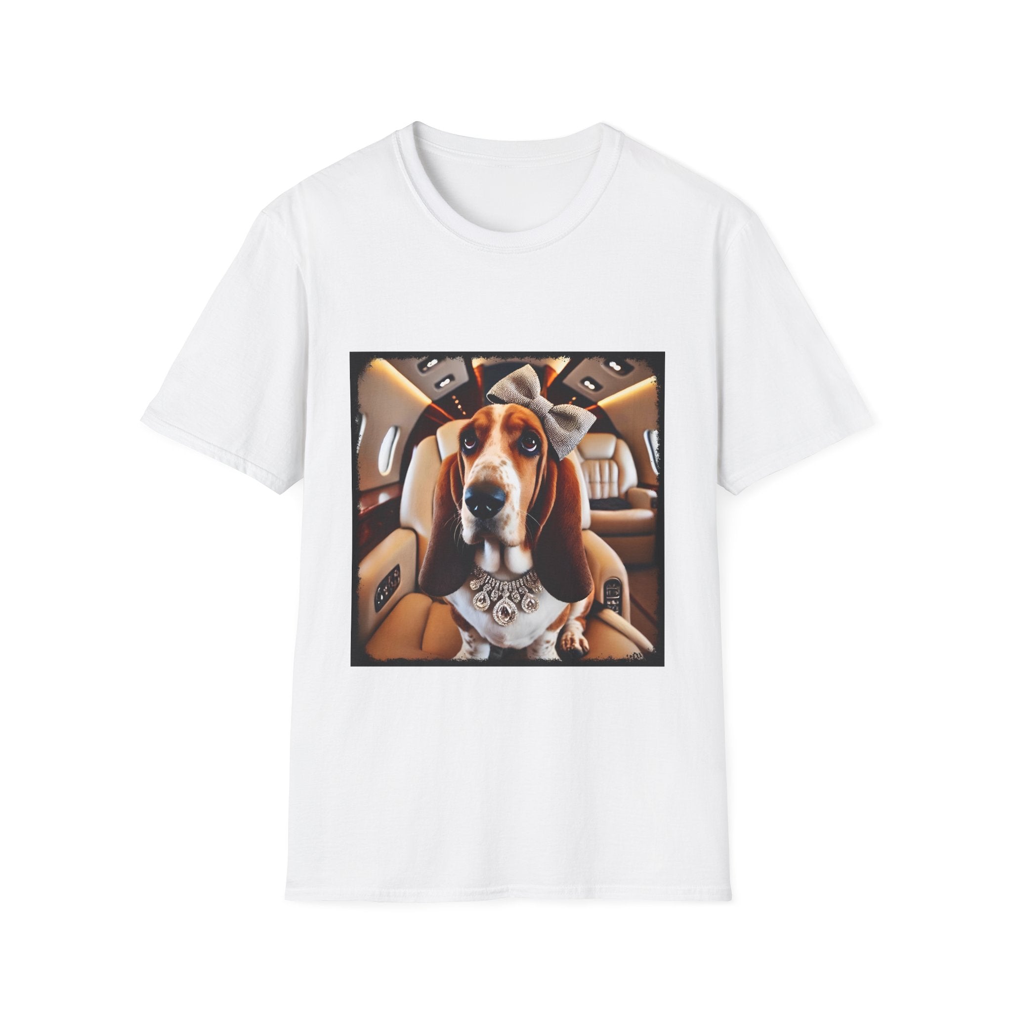 Basset Hound Jet Setter | Unisex Dog T-Shirt