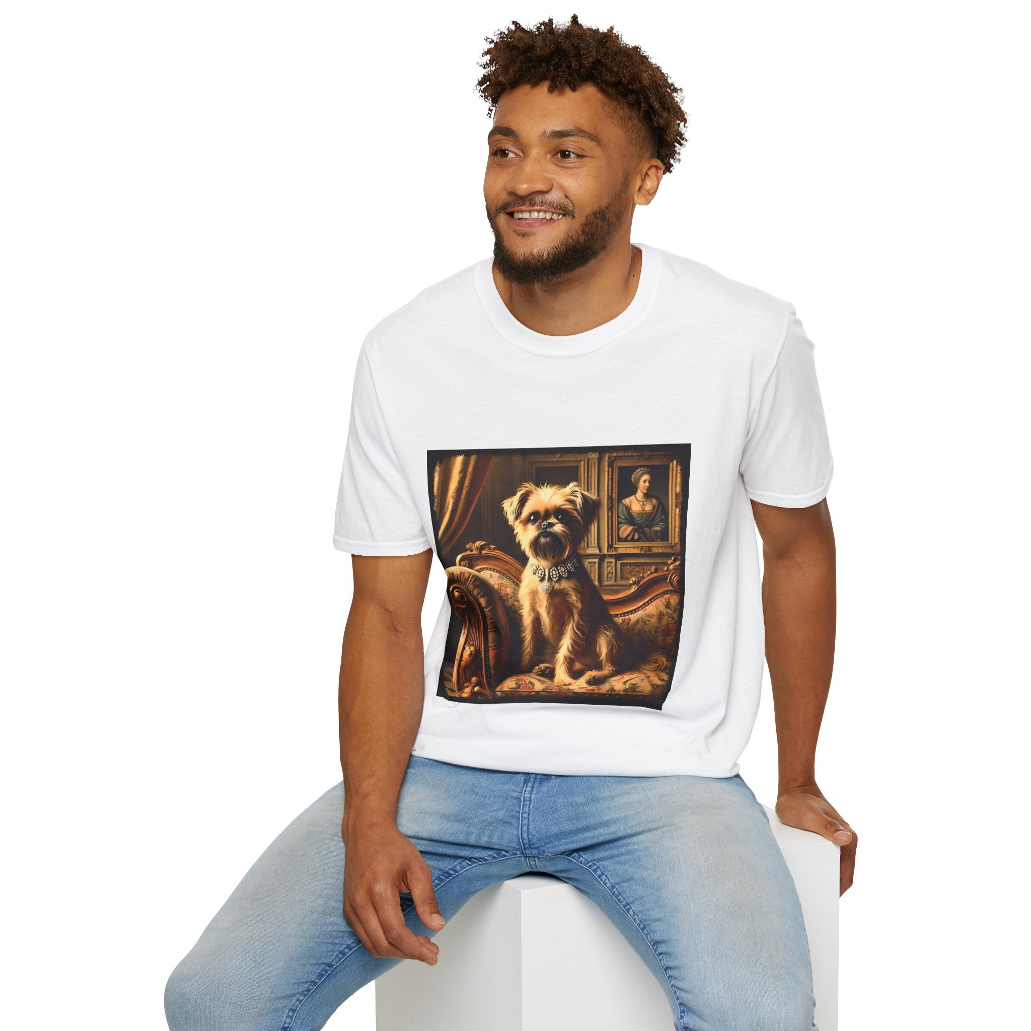 Brussels Griffon Posh Princess | Unisex Dog T-Shirt