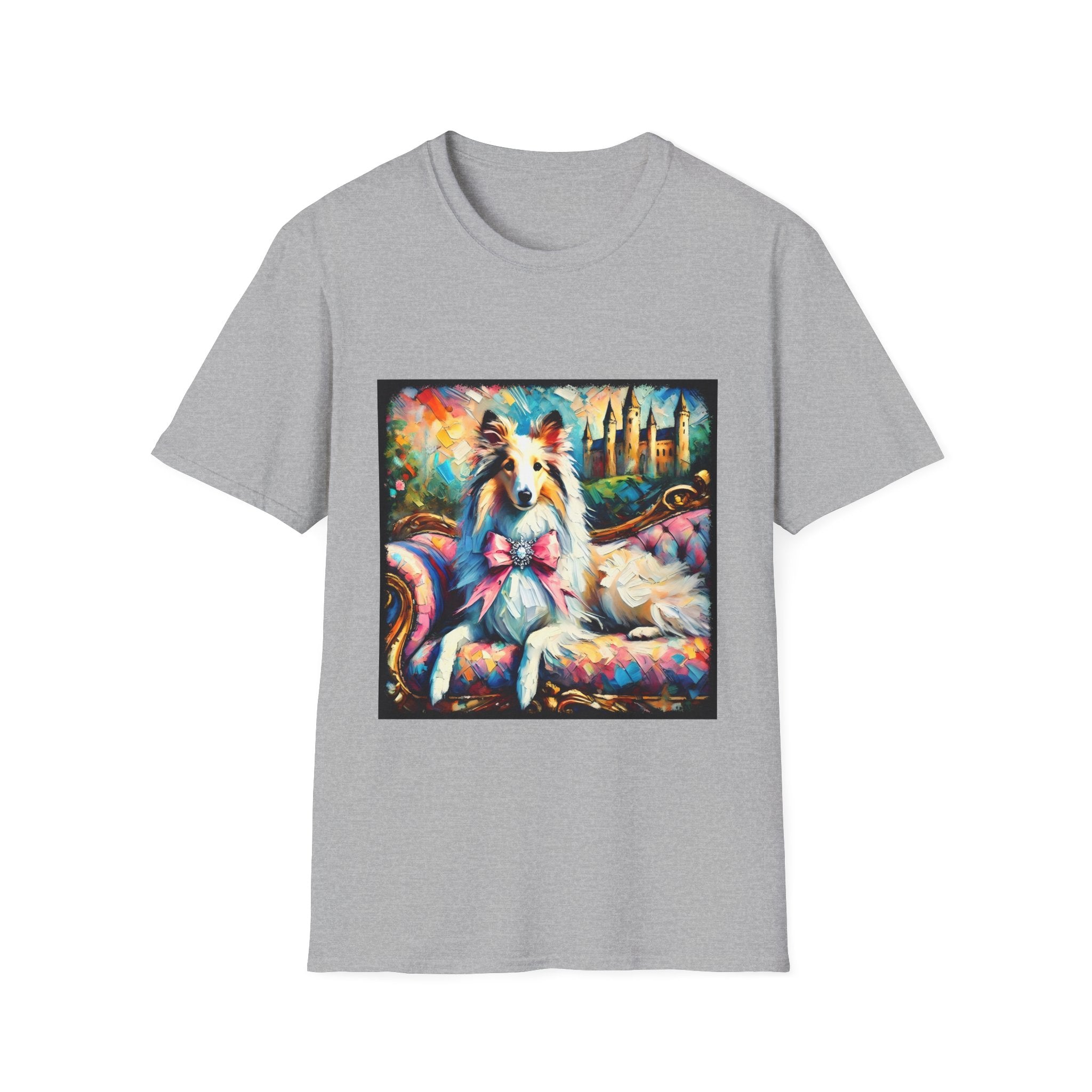 Collie Diamond Princess Classic | Unisex Dog T-Shirt
