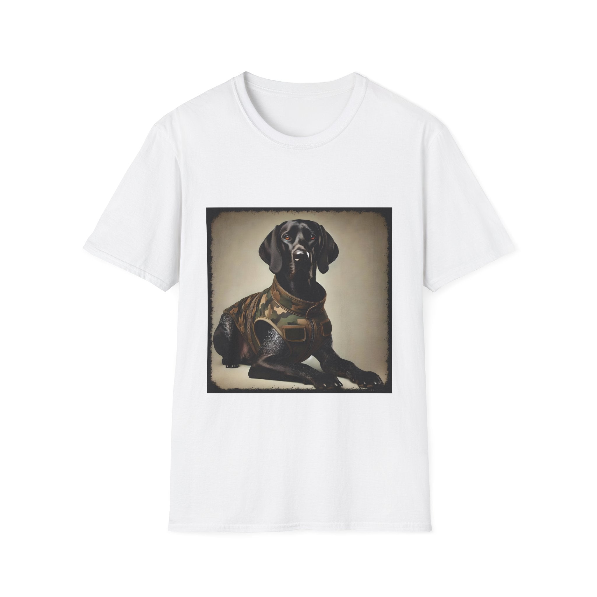 German Shorthaired Pointer Camo Cutie | Unisex Dog T-Shirt