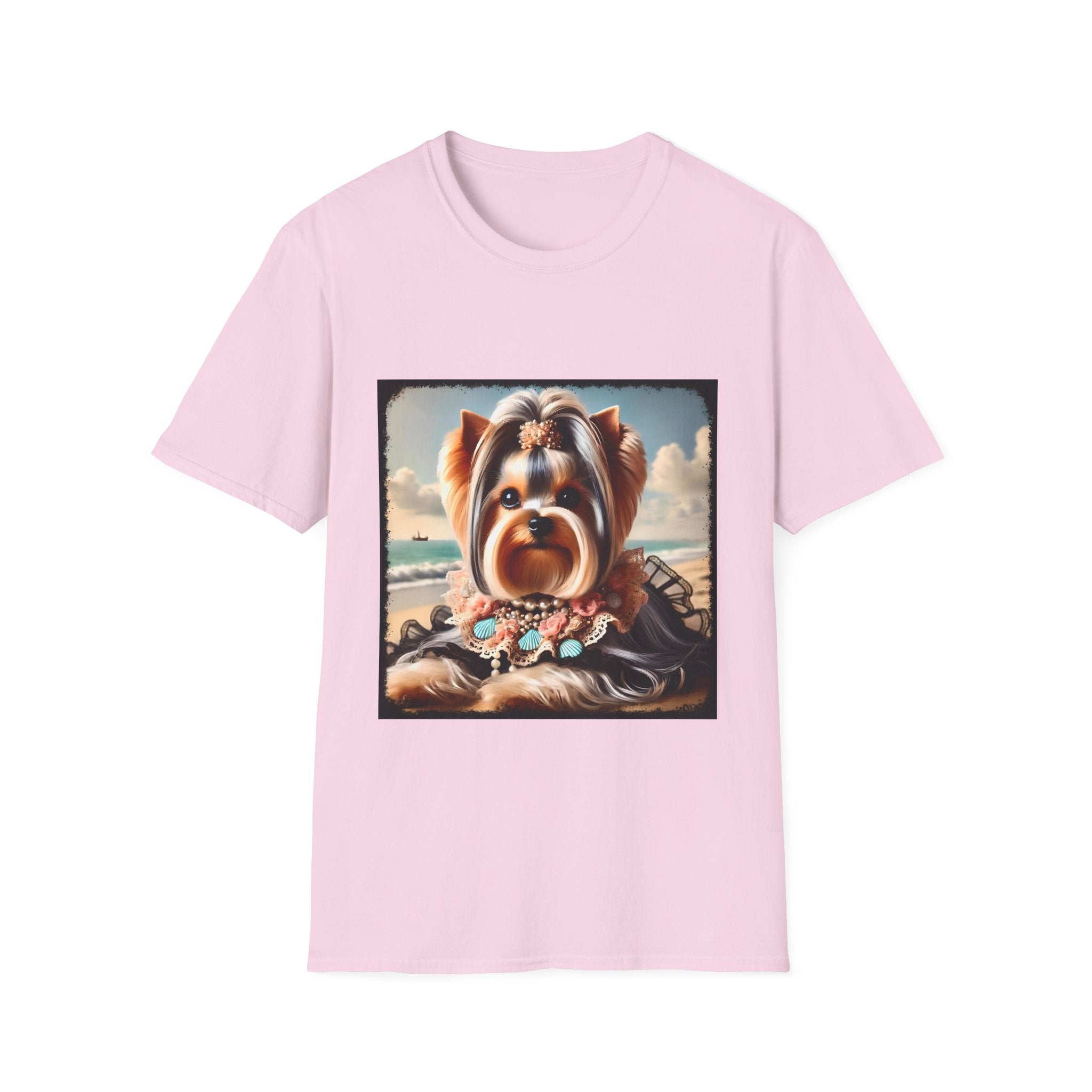 Yorkshire Terrier Beach Beauty | Unisex Dog T-Shirt
