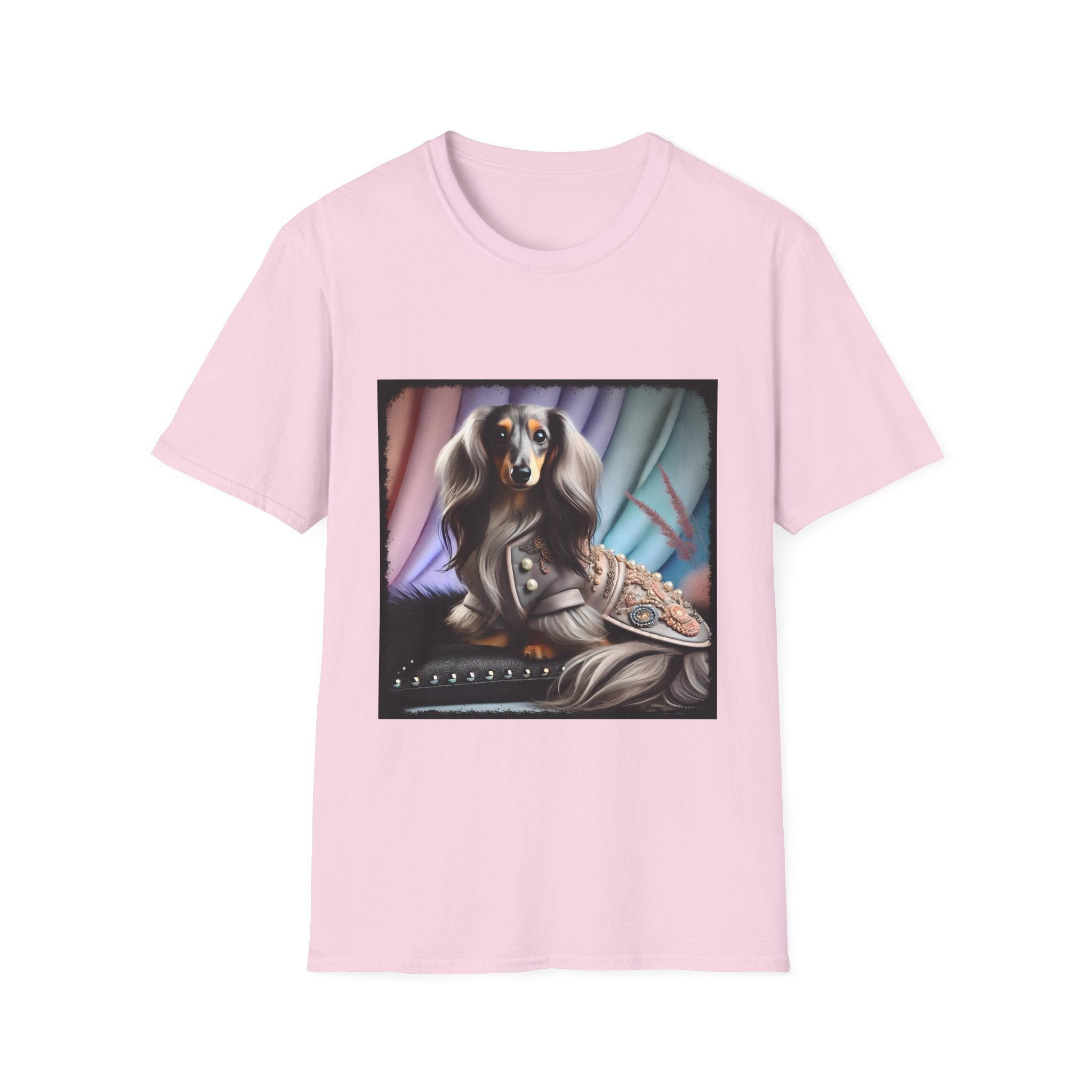 Dachshund Bold Fashionista | Unisex Dog T-Shirt