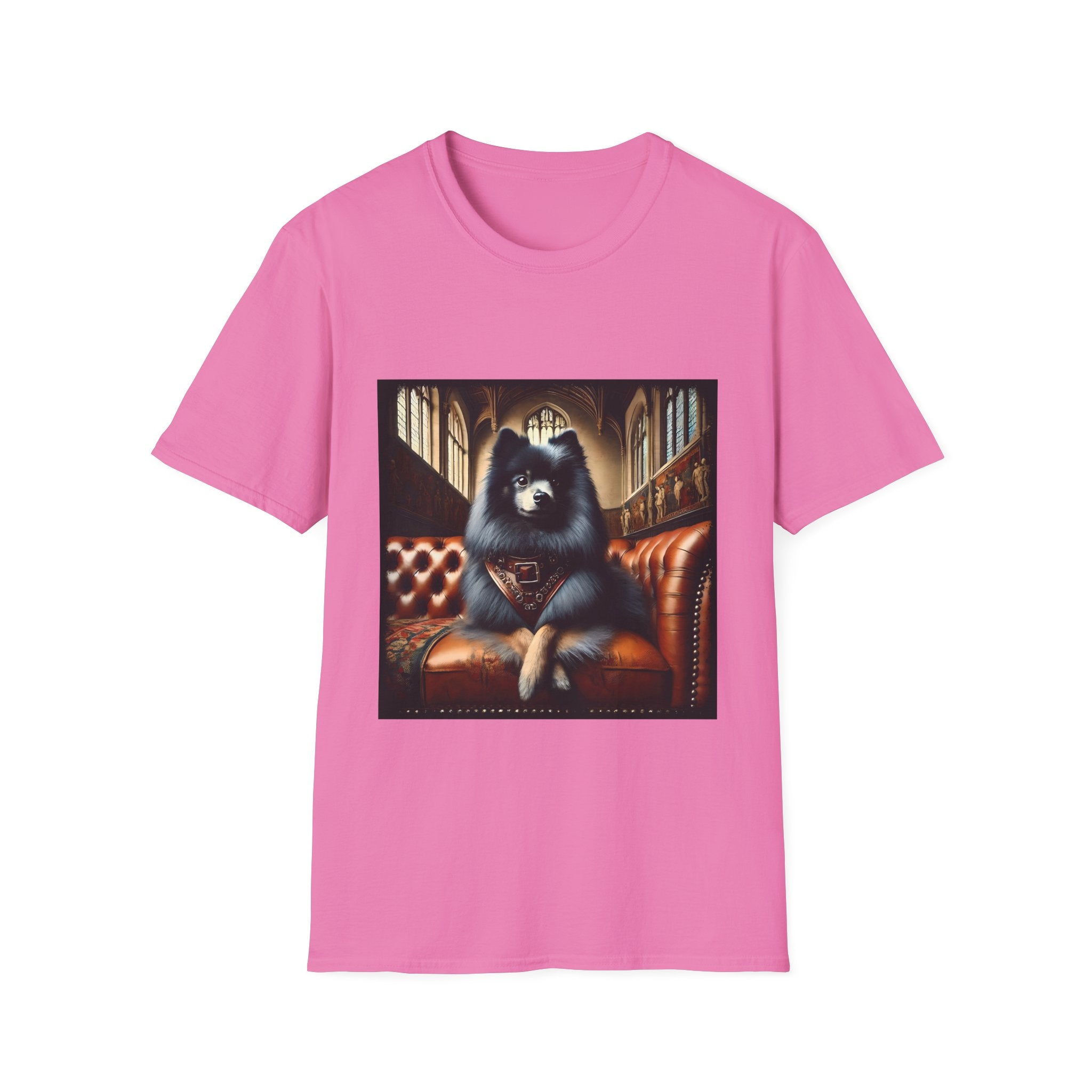Pomeranian Poised Prince | Unisex Dog T-Shirt