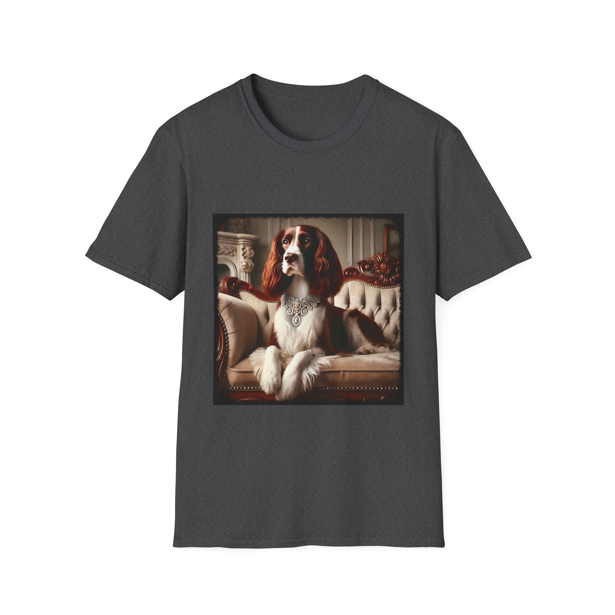 English Springer Spaniel Posh Princess | Unisex Dog T-Shirt