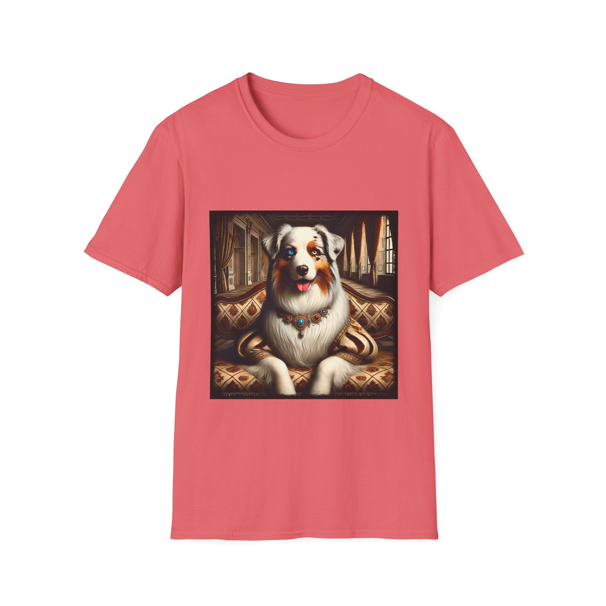 Australian Shepherd Poised Princess | Unisex Dog T-Shirt