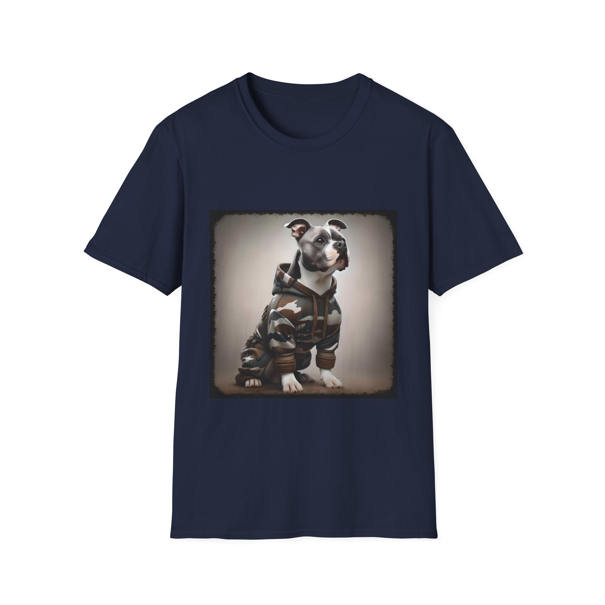 American Pit Bull Terrier Camo Cutie | Unisex Dog T-Shirt