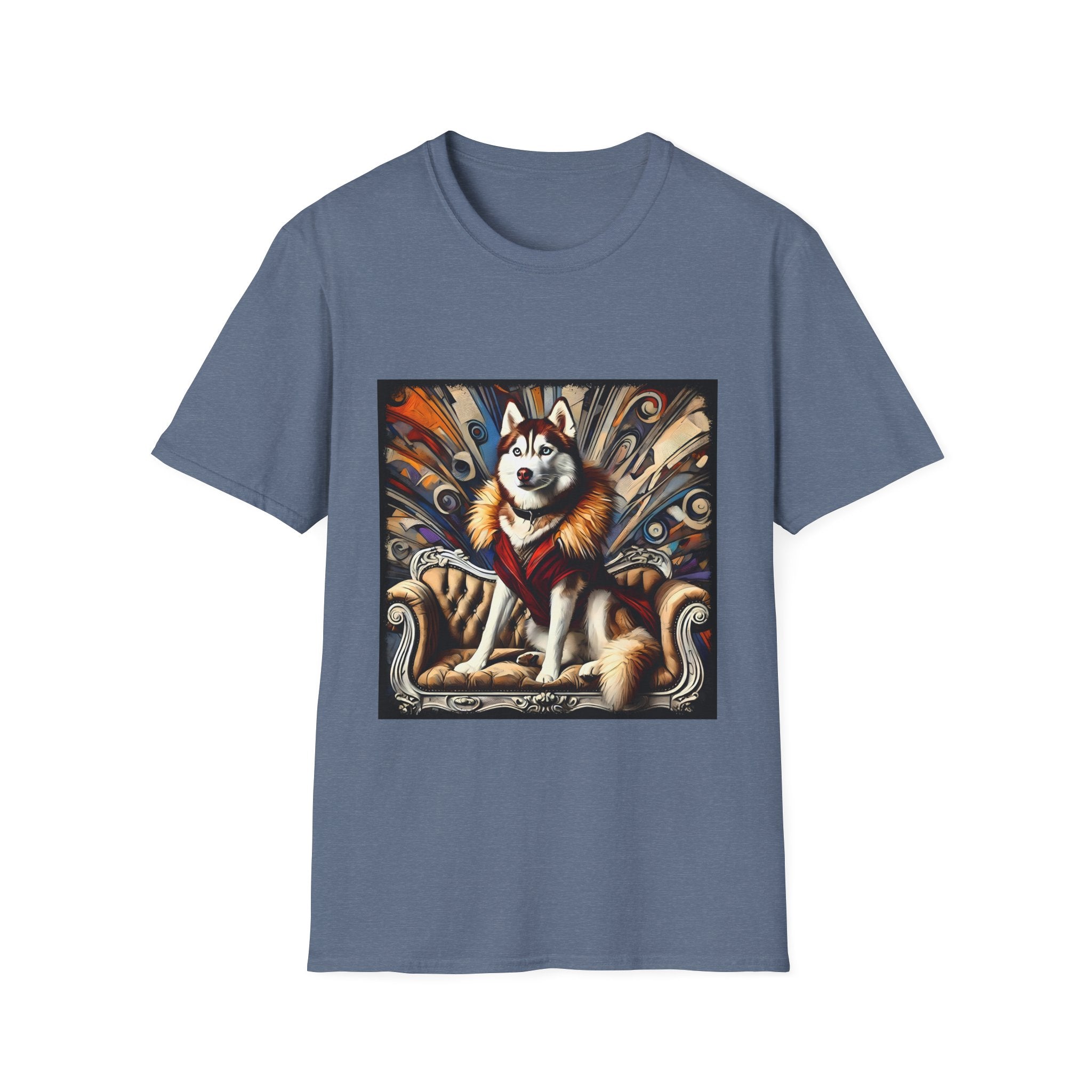 Siberian Husky Bold Rebel | Unisex Dog T-Shirt