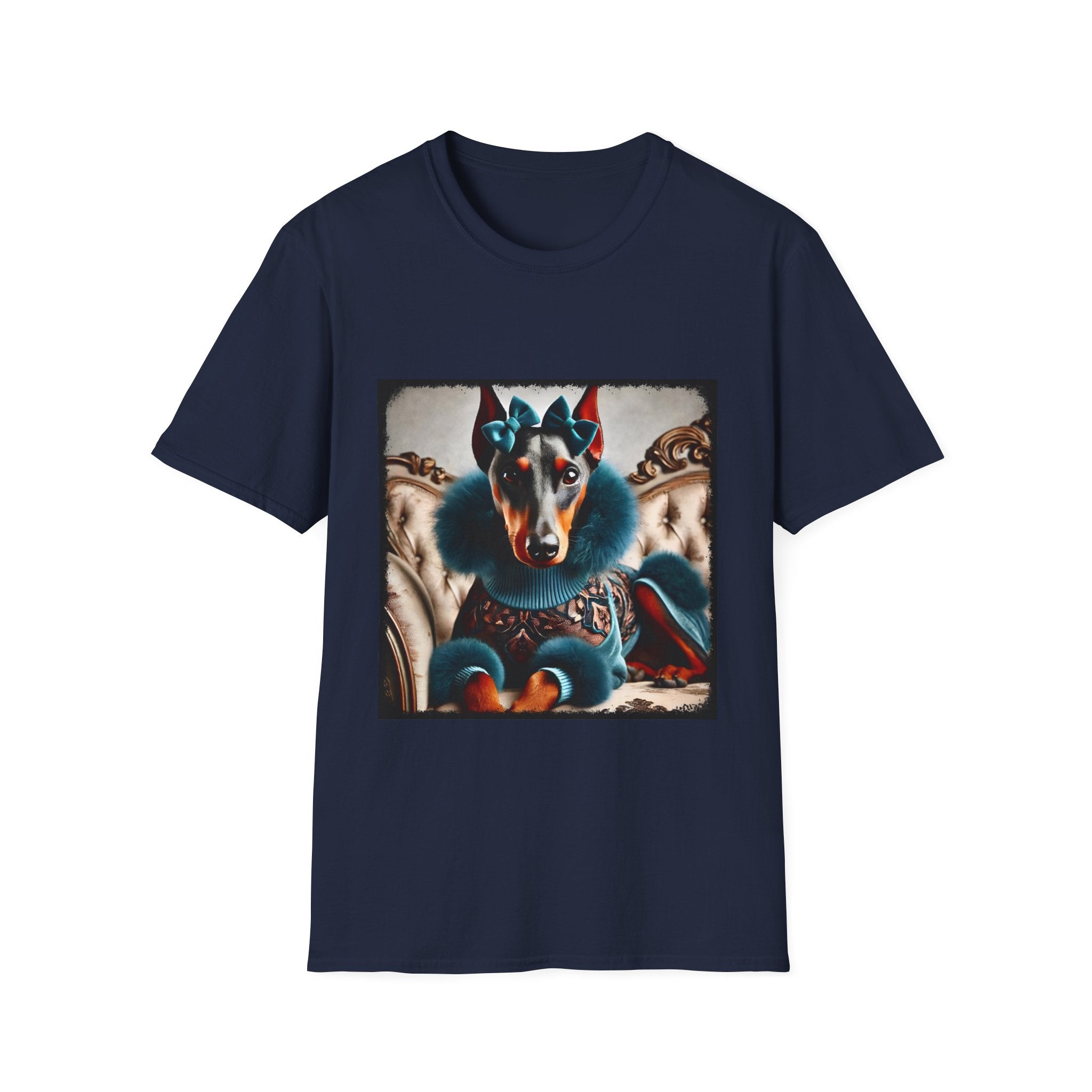 Doberman Pinscher Fashion Icon | Unisex Dog T-Shirt