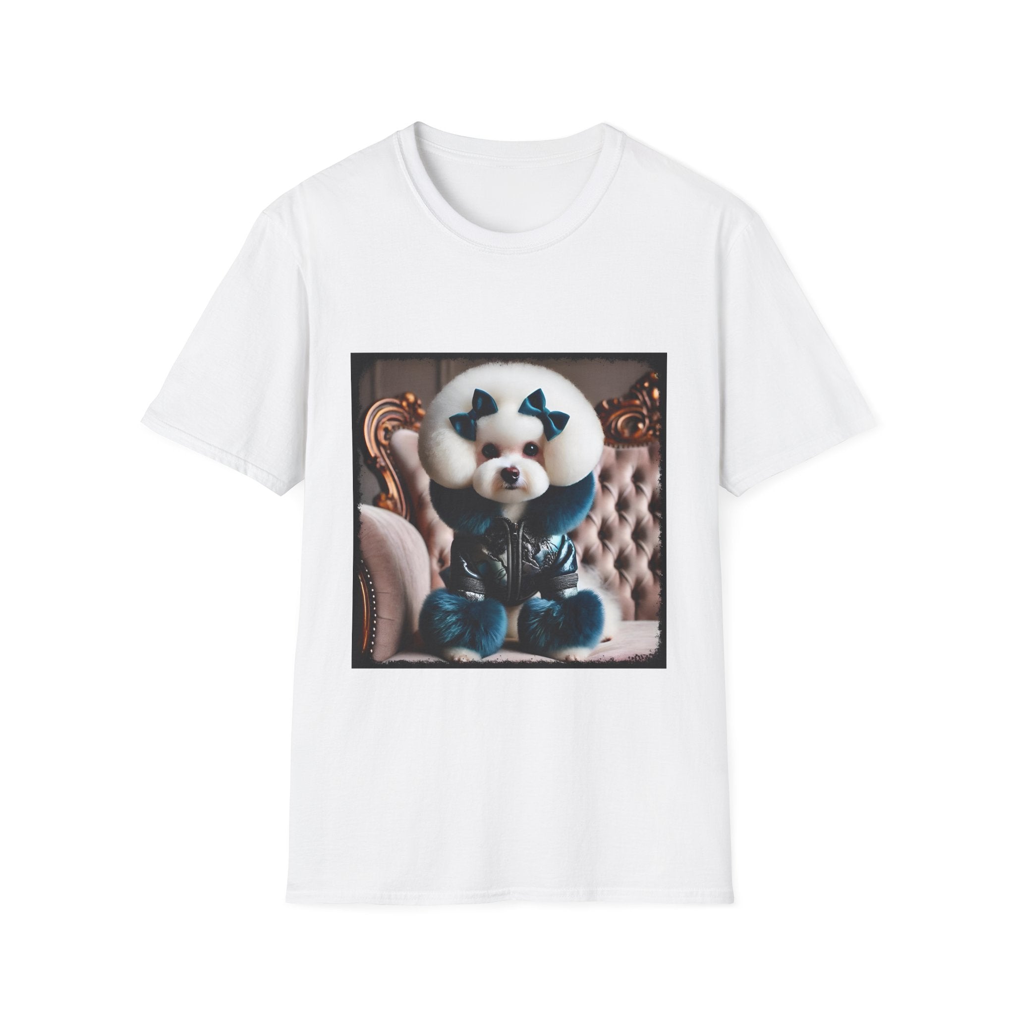 Bichon Frise Posh Pawfluencer | Unisex Dog T-Shirt