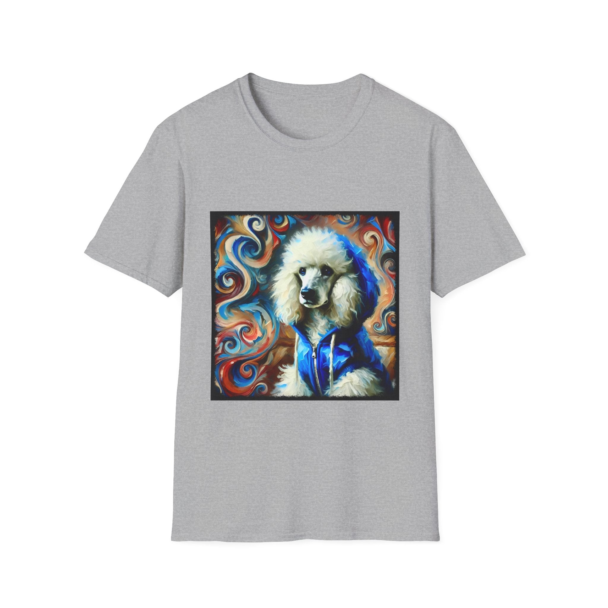 Poodle Street Style Swirl | Unisex Dog T-Shirt