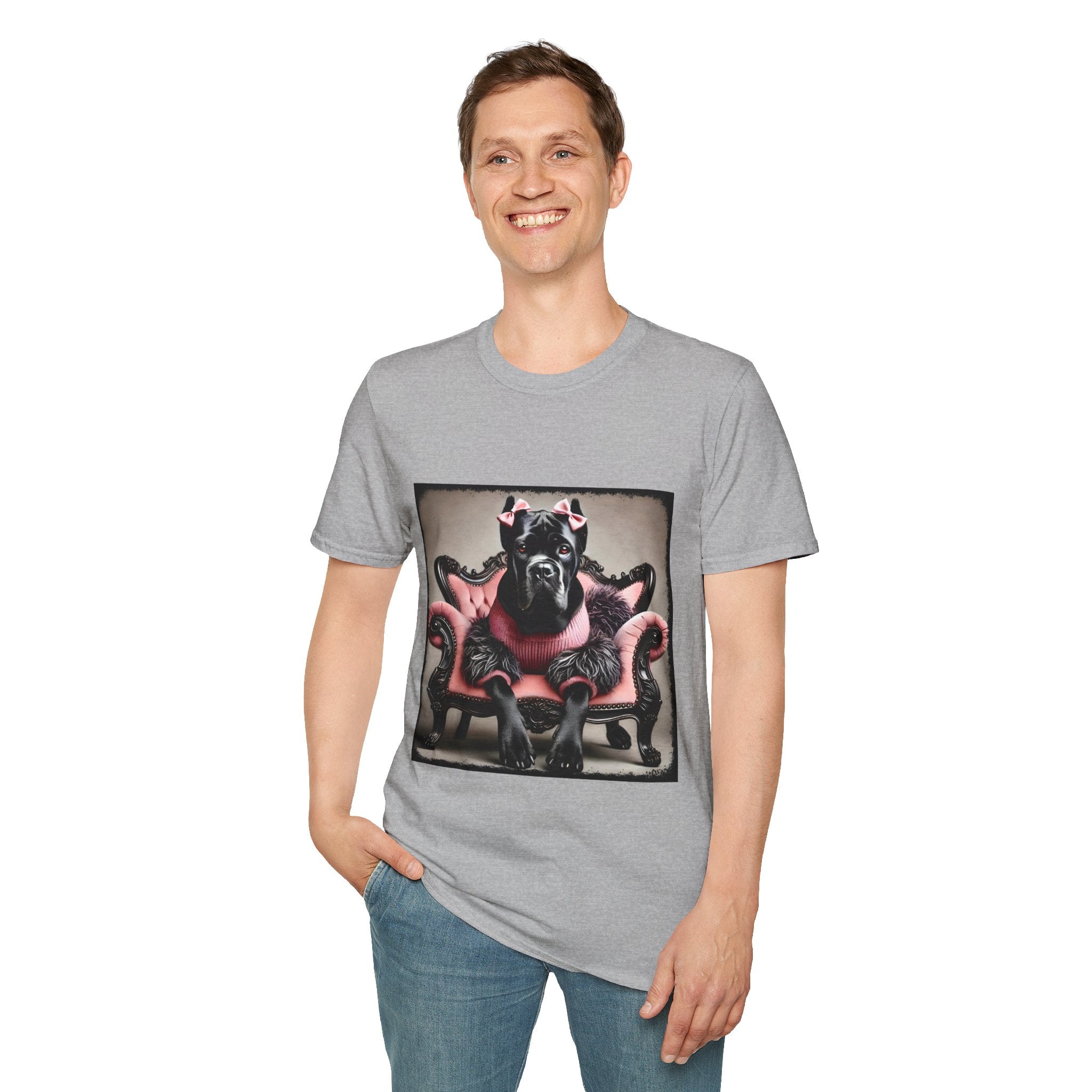 Cane Corso Bow Boss | Unisex Dog T-Shirt