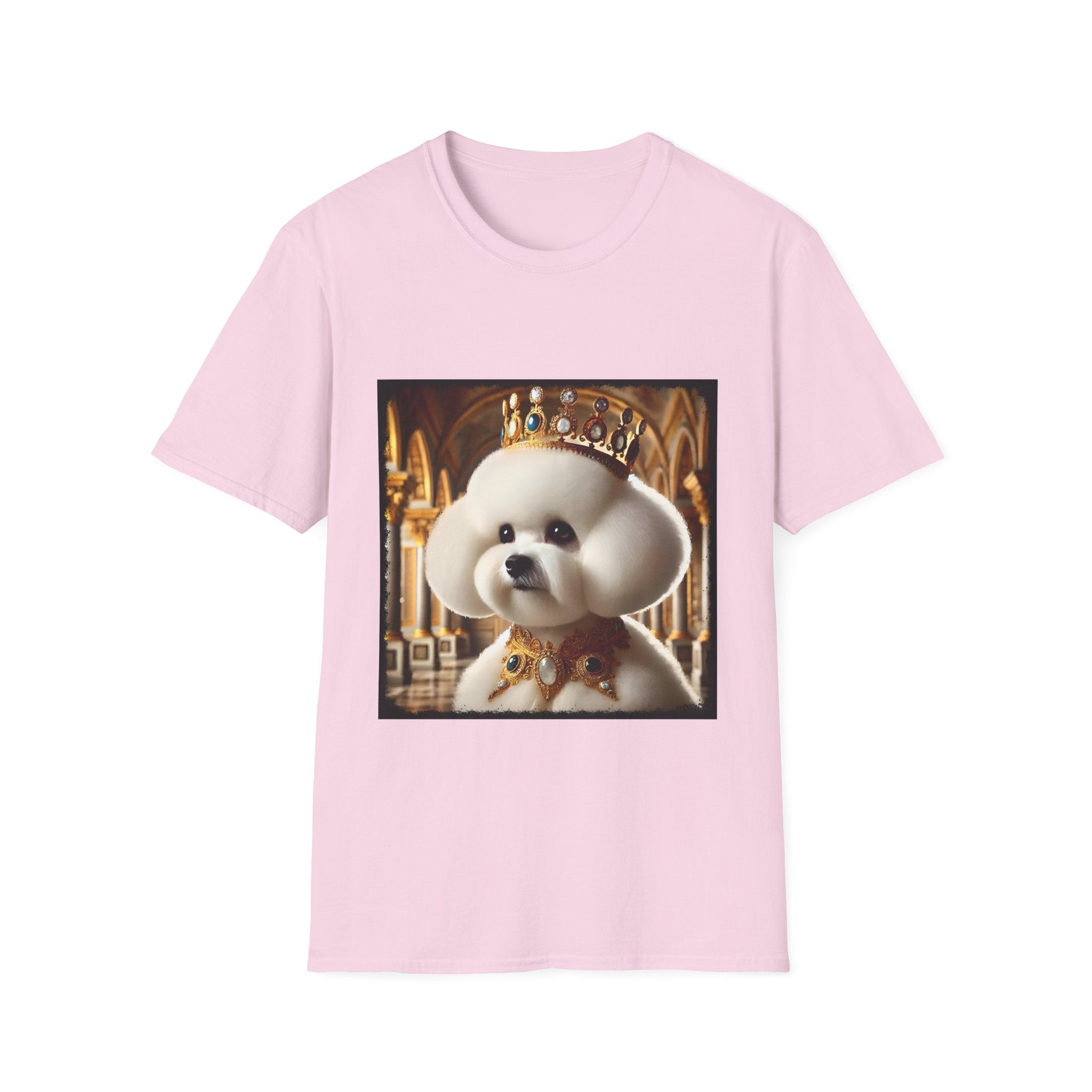 Bichon Frise Mighty Monarch | Unisex Dog T-Shirt