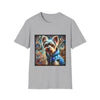 Yorkshire Terrier Metro Swirl | Unisex Dog T-Shirt