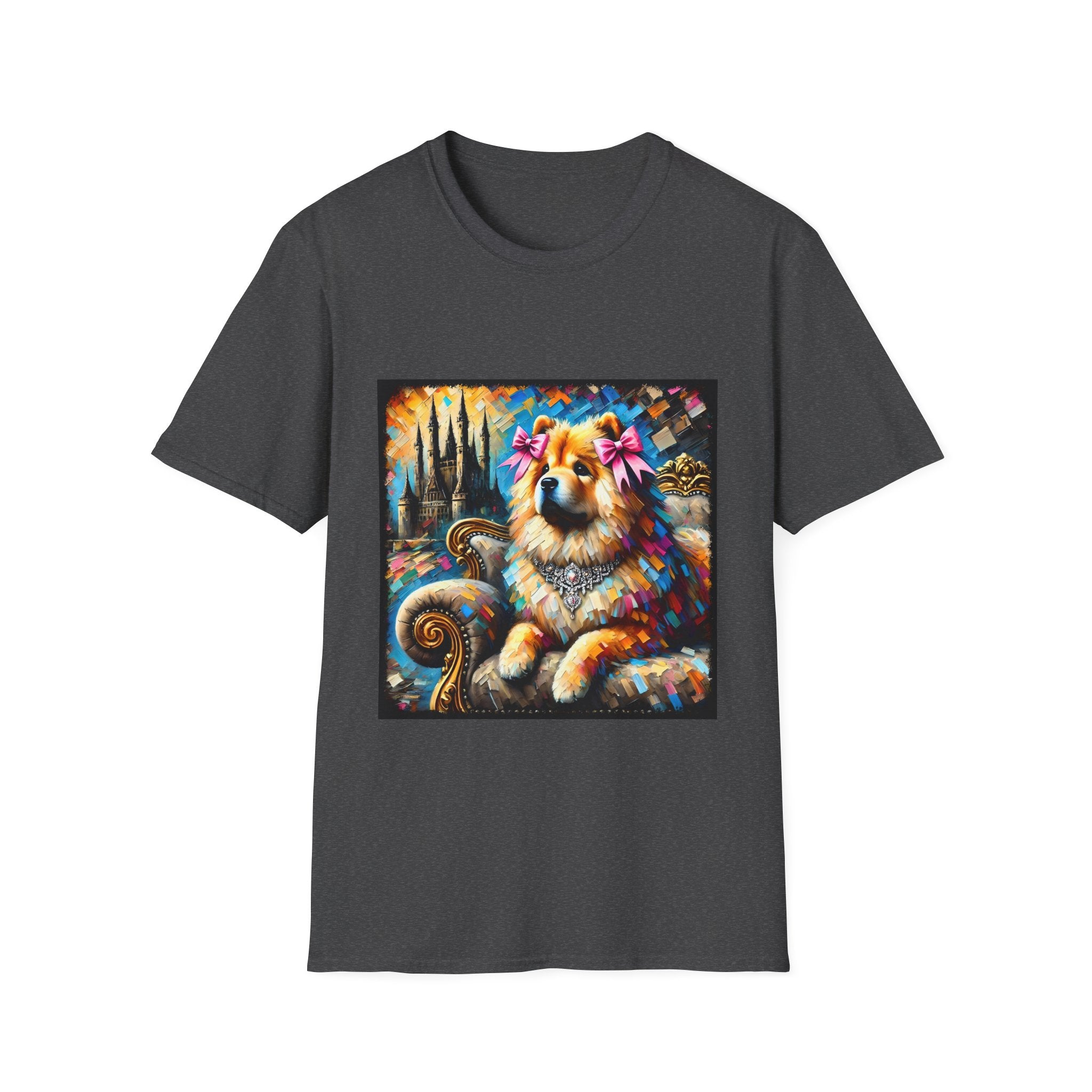 Chow Chow Diamond Princess Classic | Unisex Dog T-Shirt