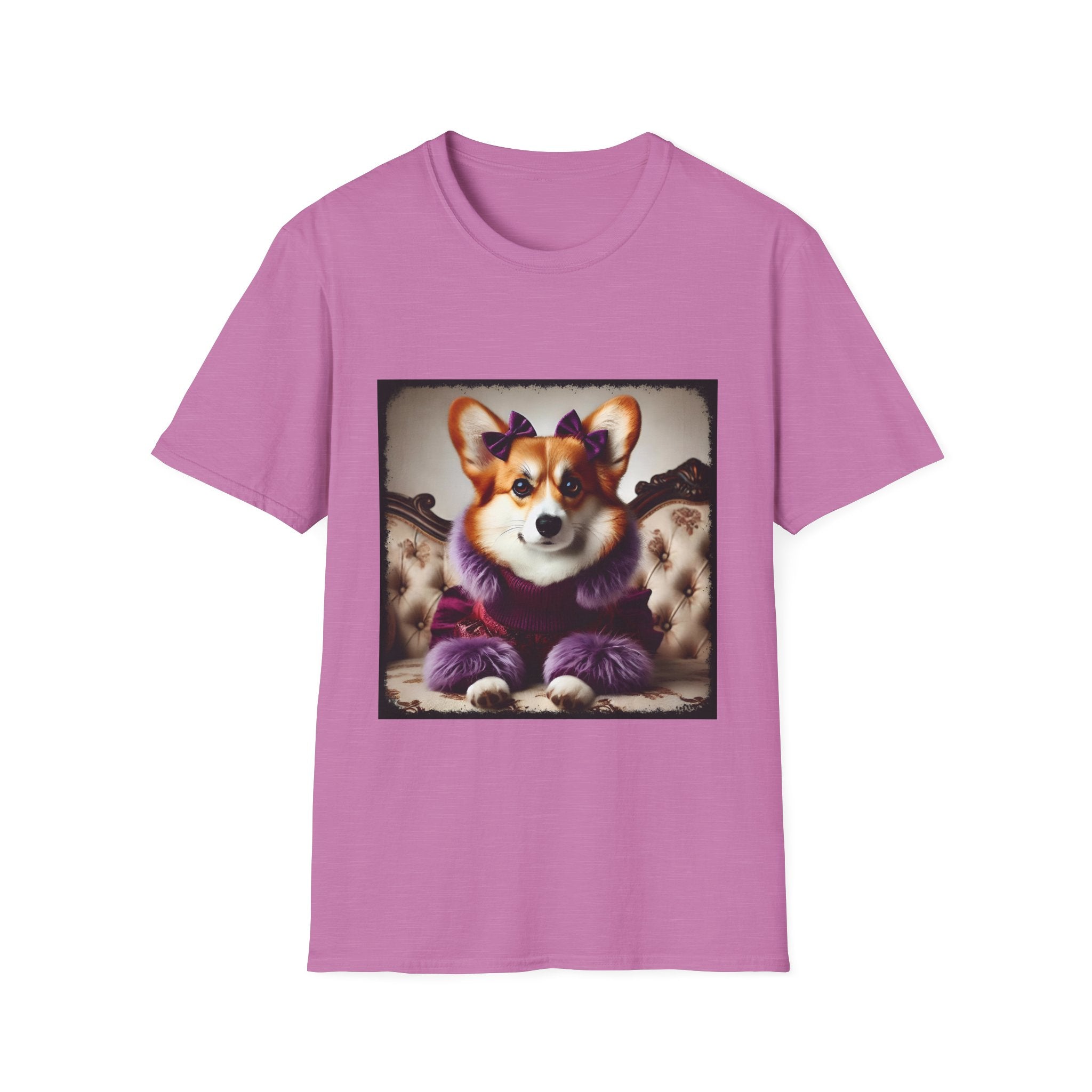 Pembroke Welsh Corgi Purple Pawfluencer | Unisex Dog T-Shirt