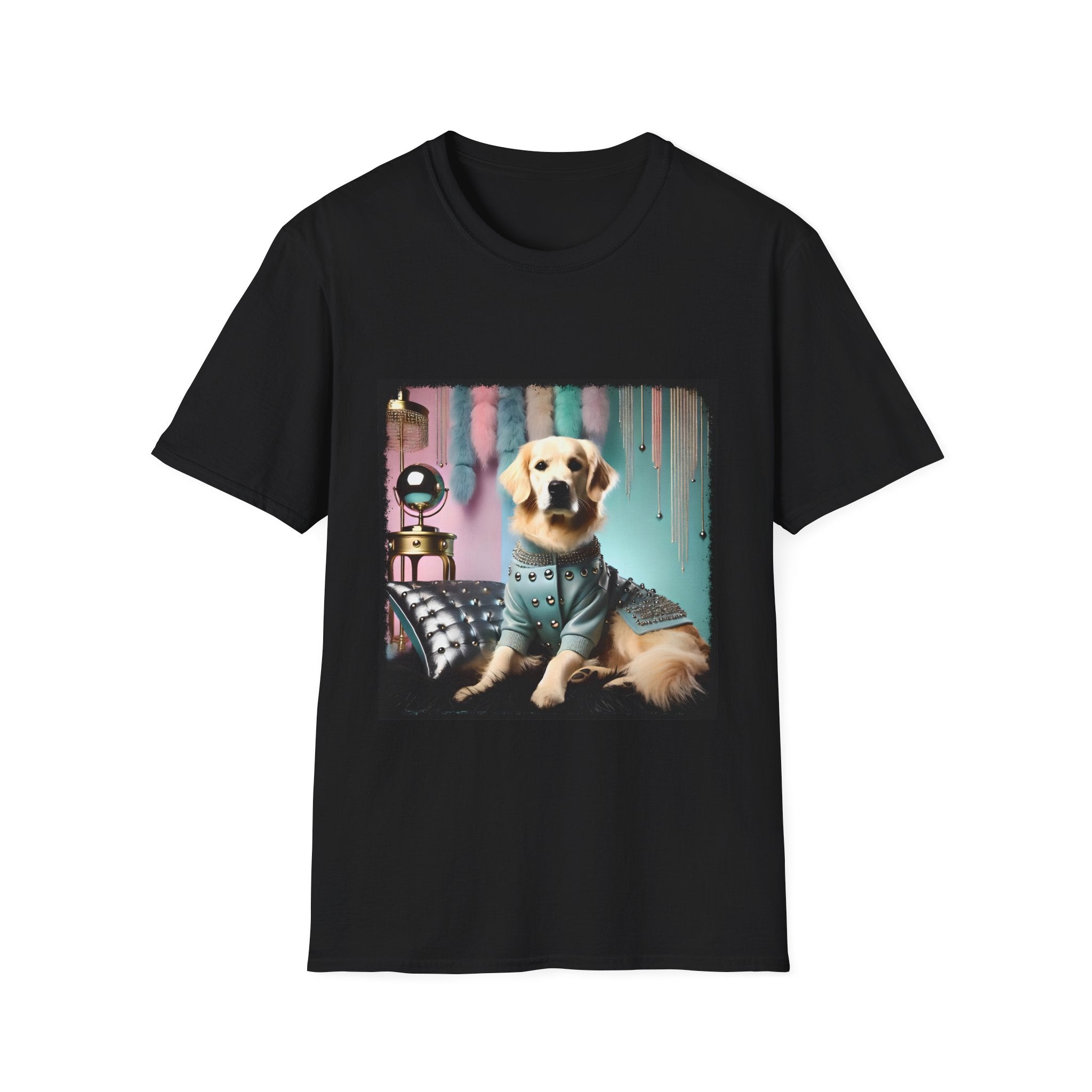 Golden Retriever Glam Gal | Unisex Dog T-Shirt